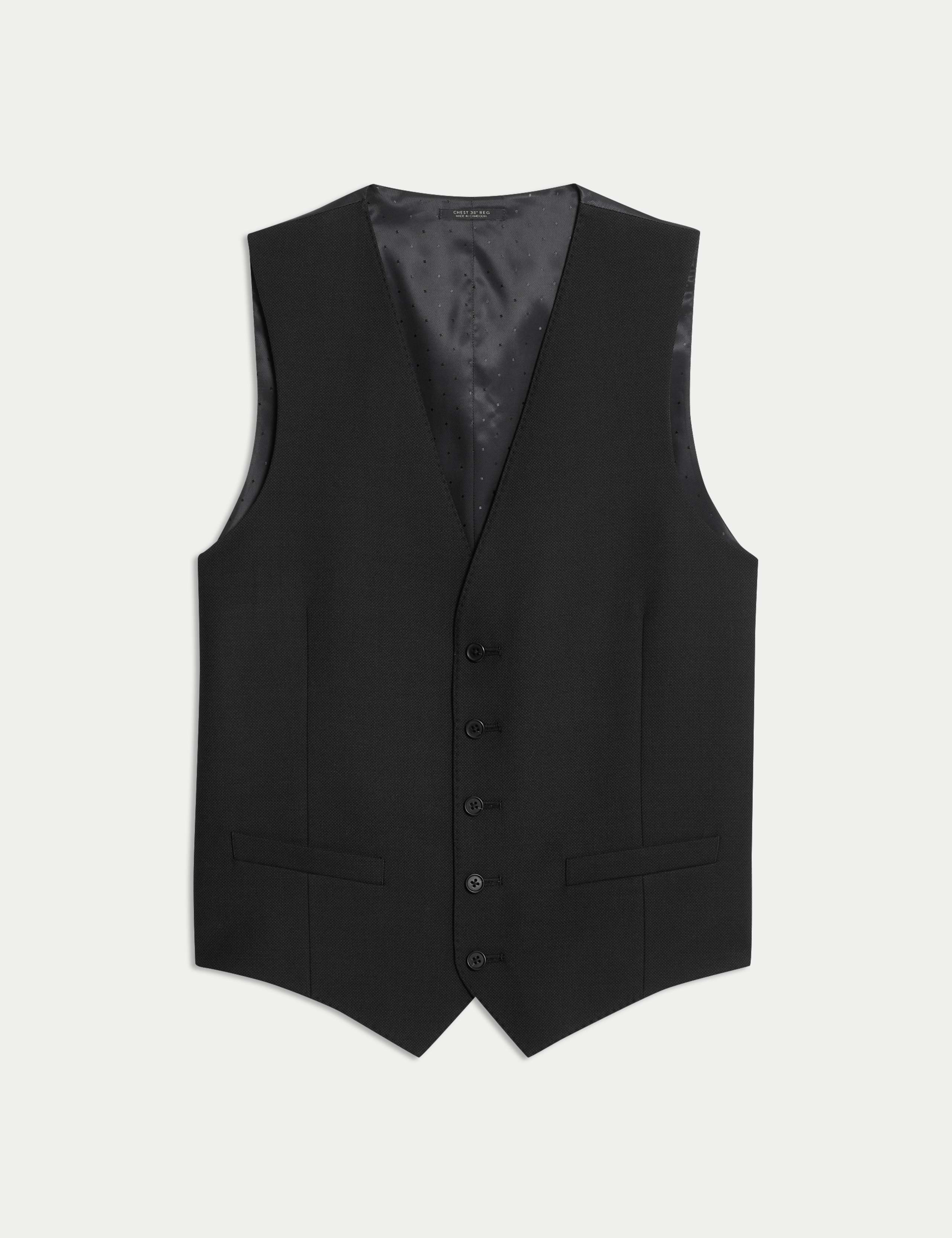 3 Piece Slim Fit Pure Wool Suit 7 of 9