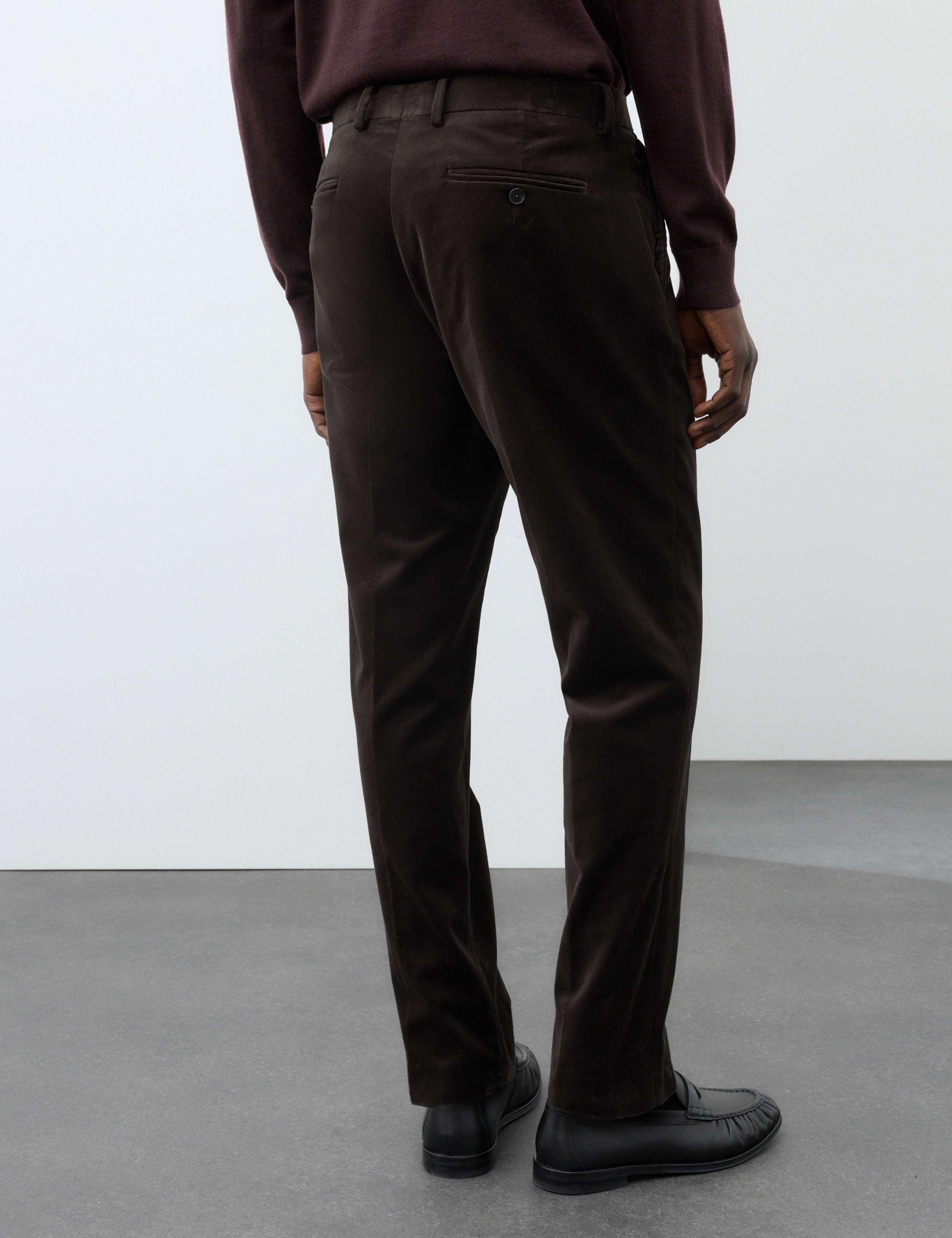 2 Piece Cotton Rich Velvet Stretch Suit 5 of 6