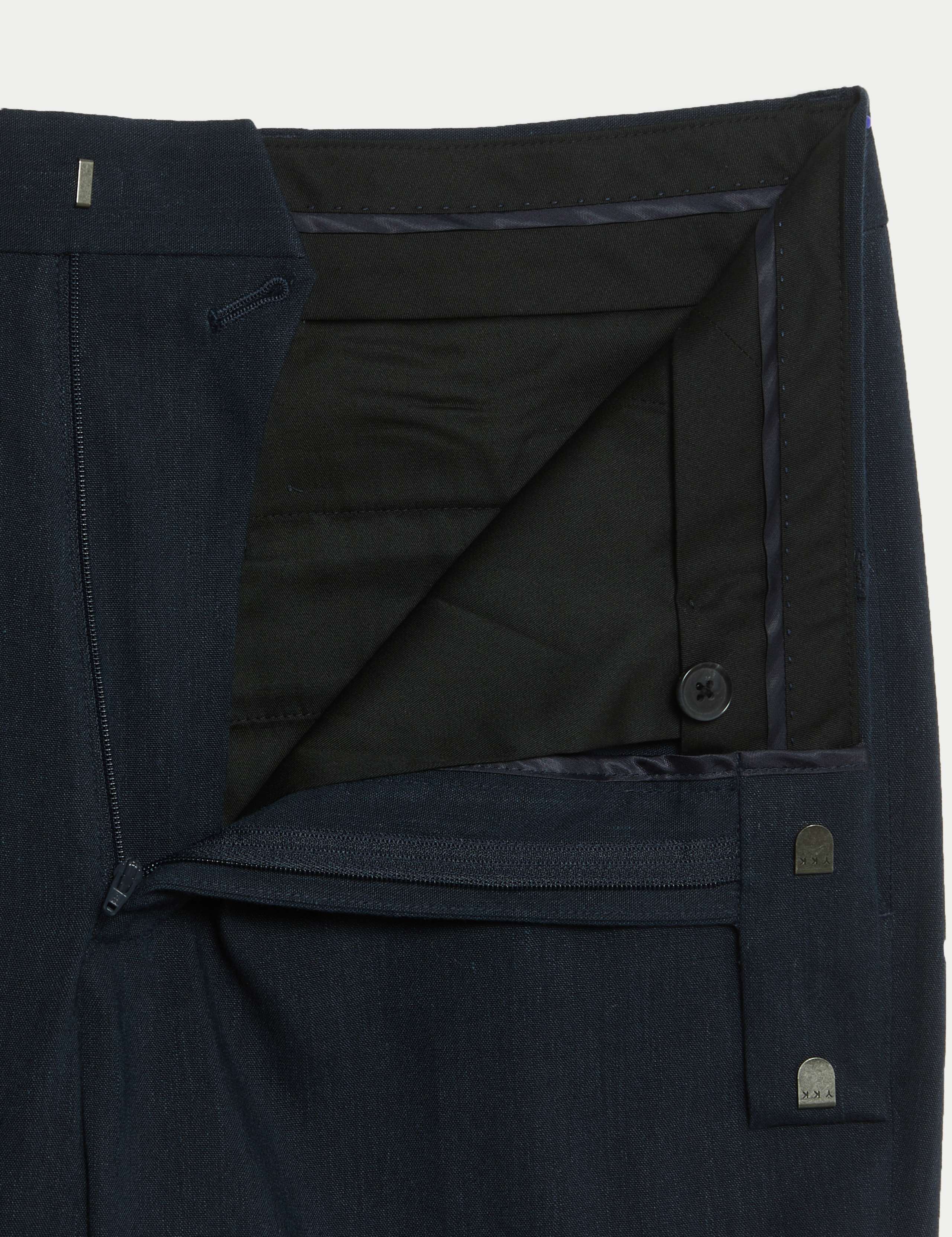 Tailored Fit Italian Performance Linen Blend Suit 4 of 6