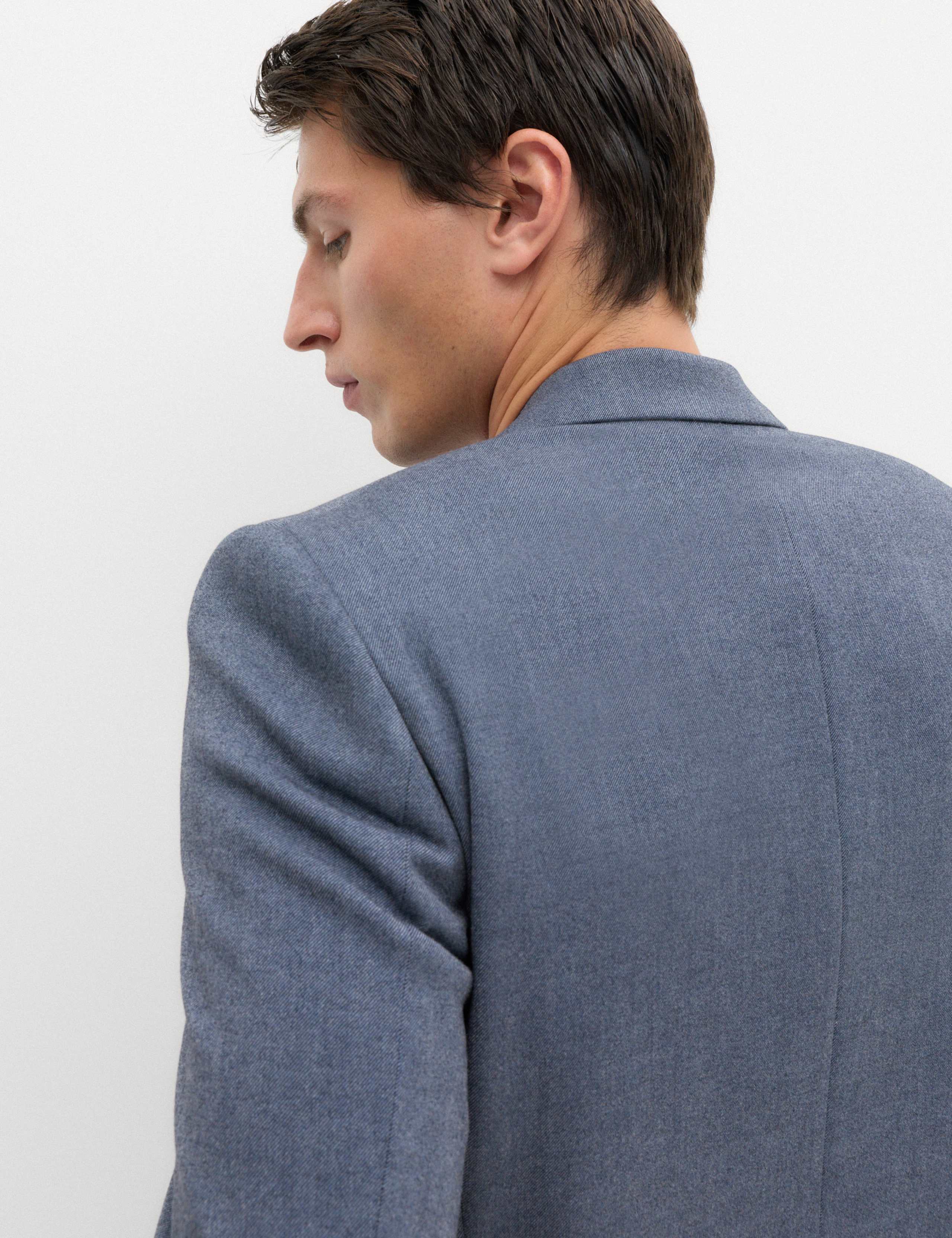 2 Piece Slim Fit Twill Double Breasted Suit 4 of 6