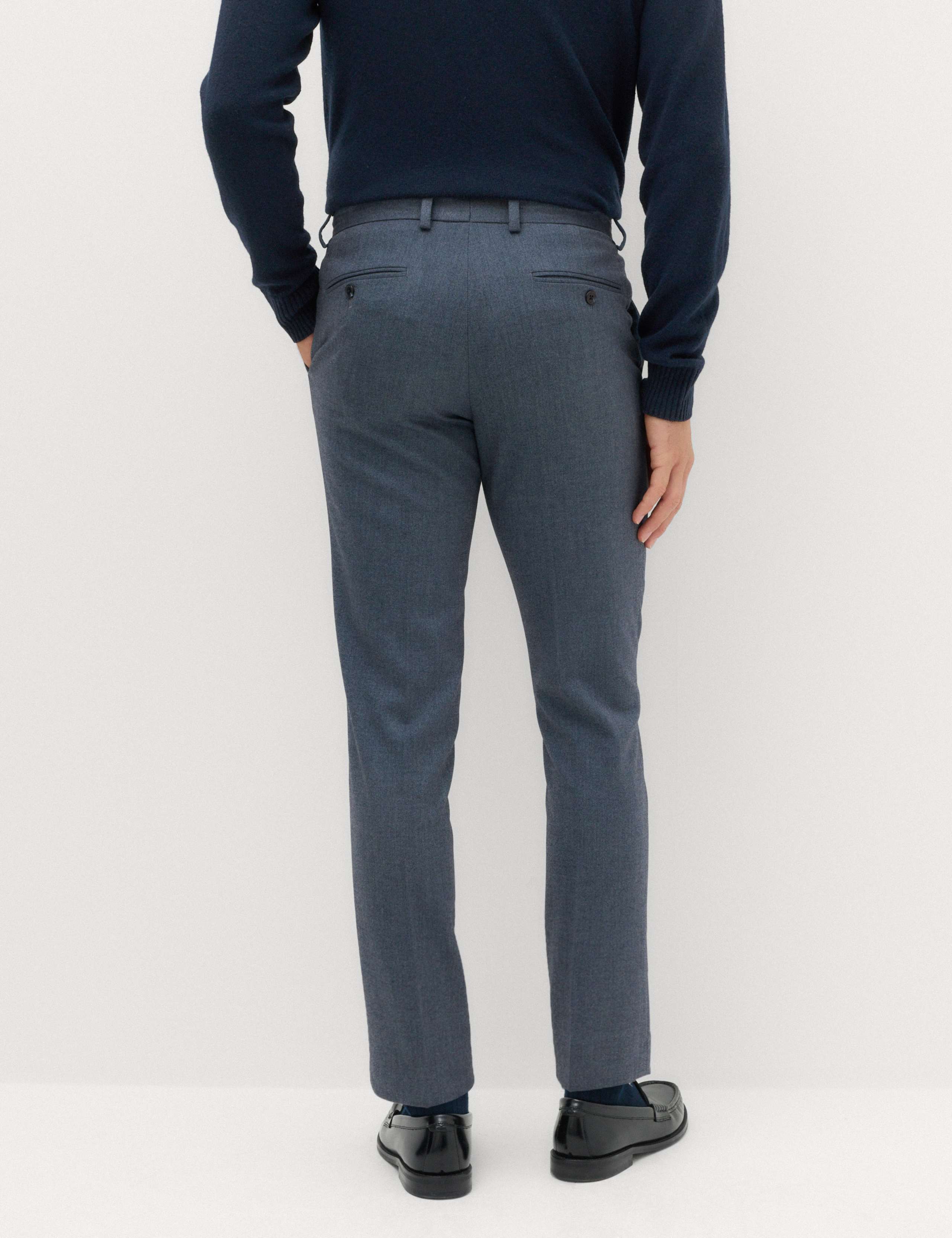 2 Piece Slim Fit Twill Double Breasted Suit 6 of 6