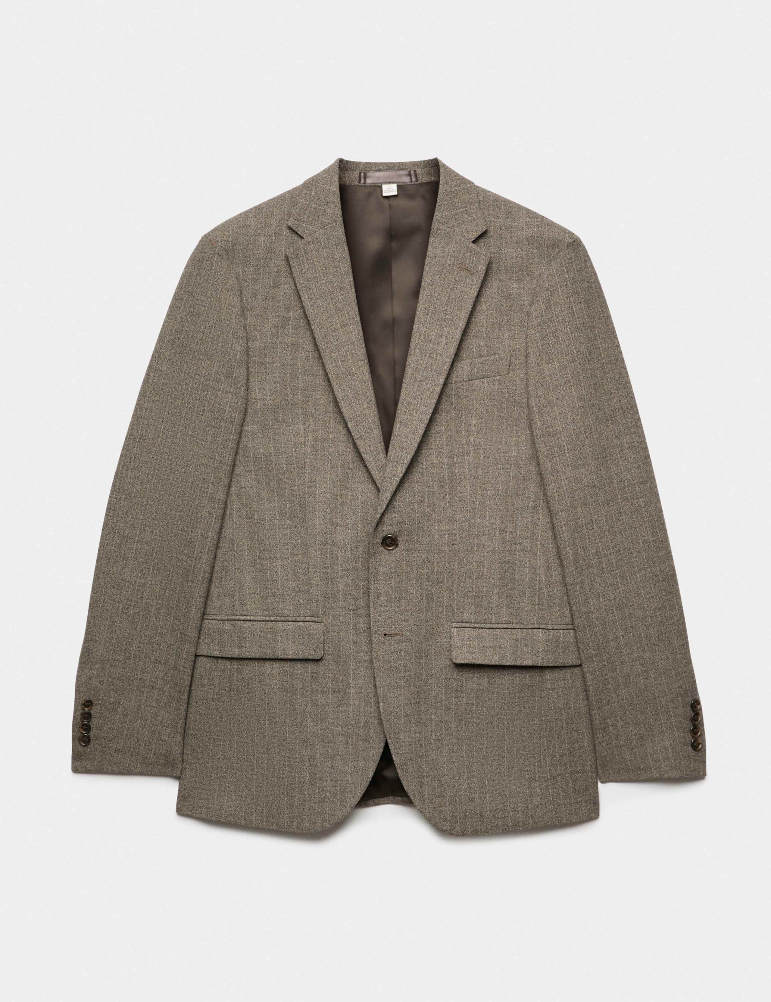 2 Piece Slim Fit Striped Stretch Suit 1 of 6