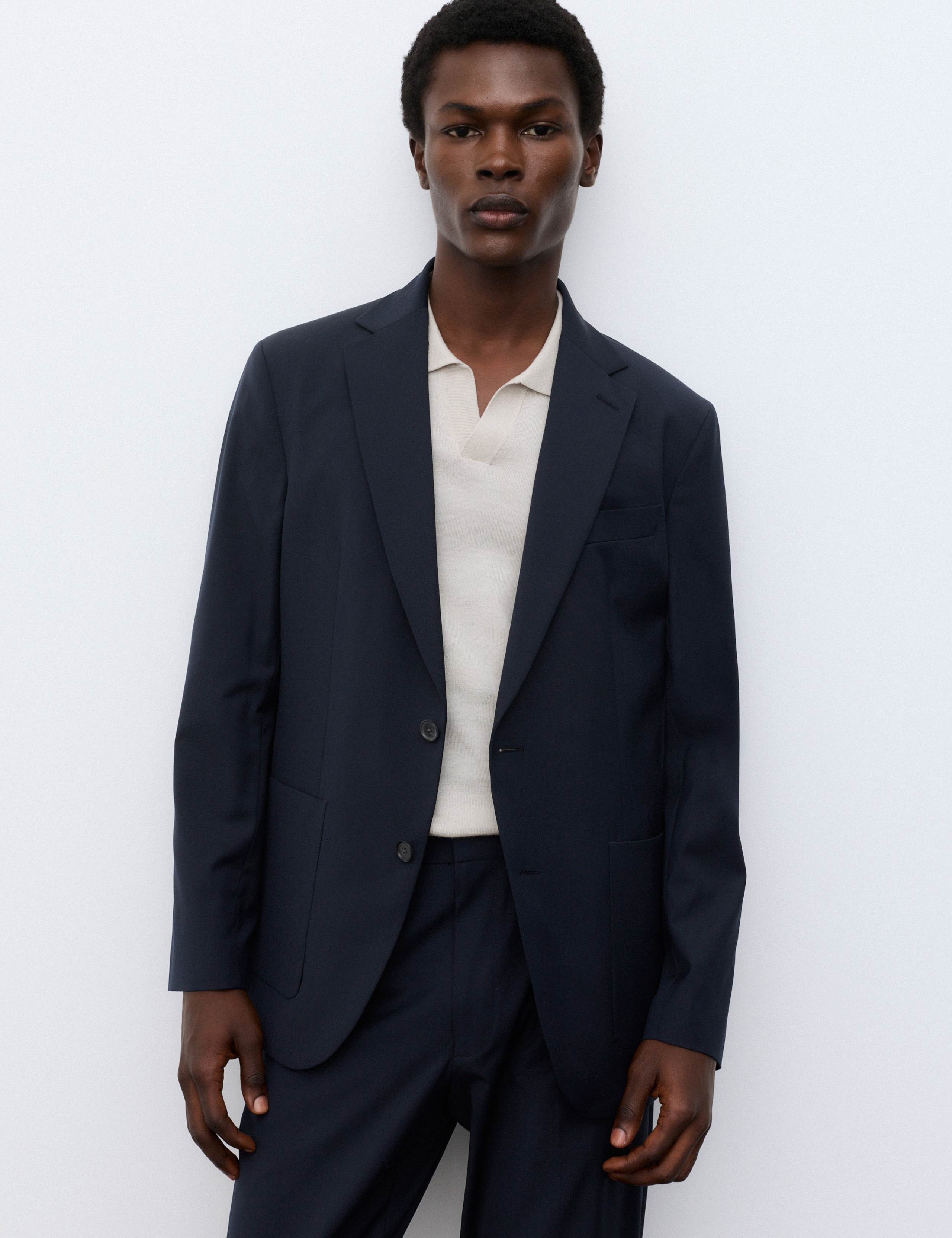 Tailored Fit Performance Packable Blazer