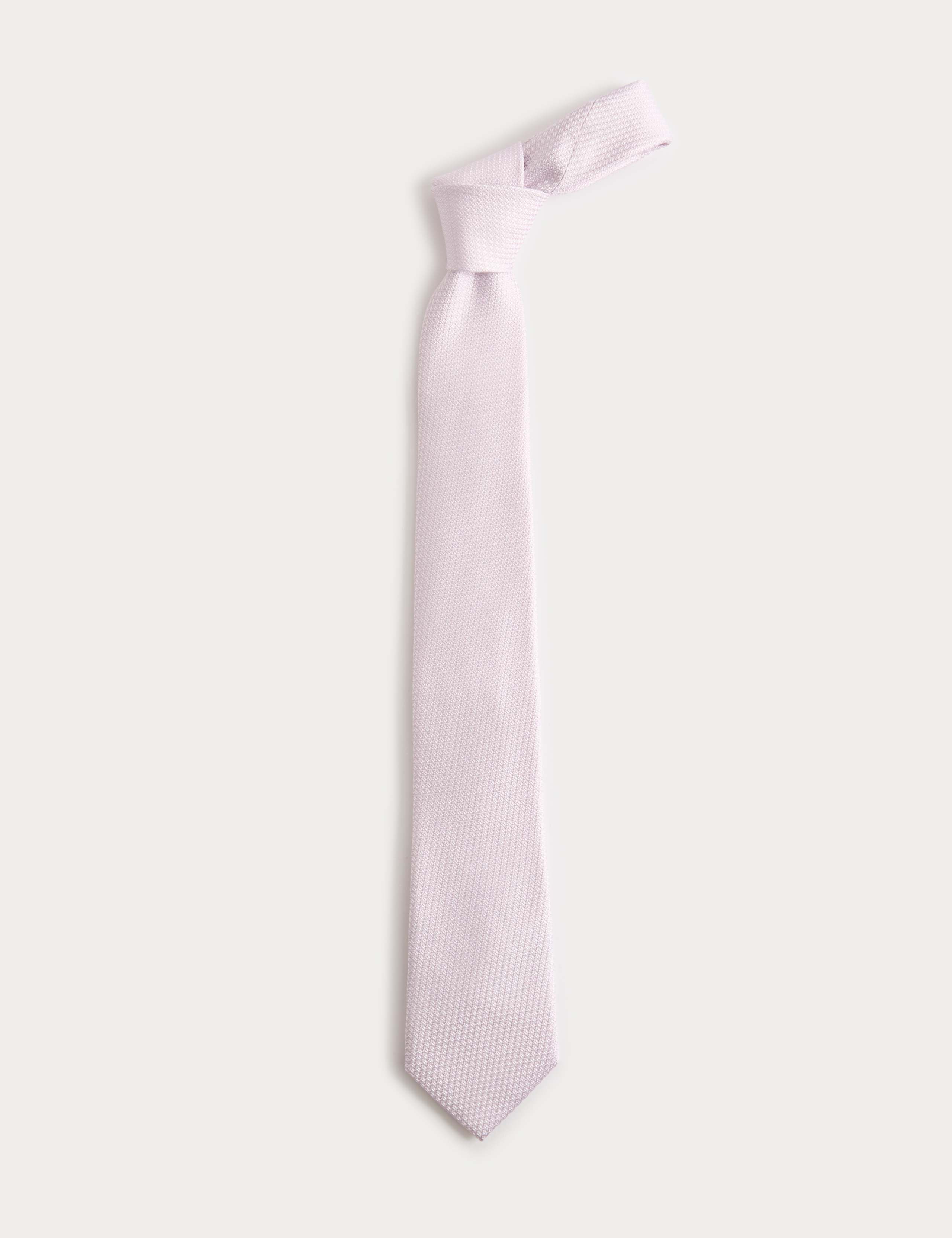 Textured Pure Silk Tie