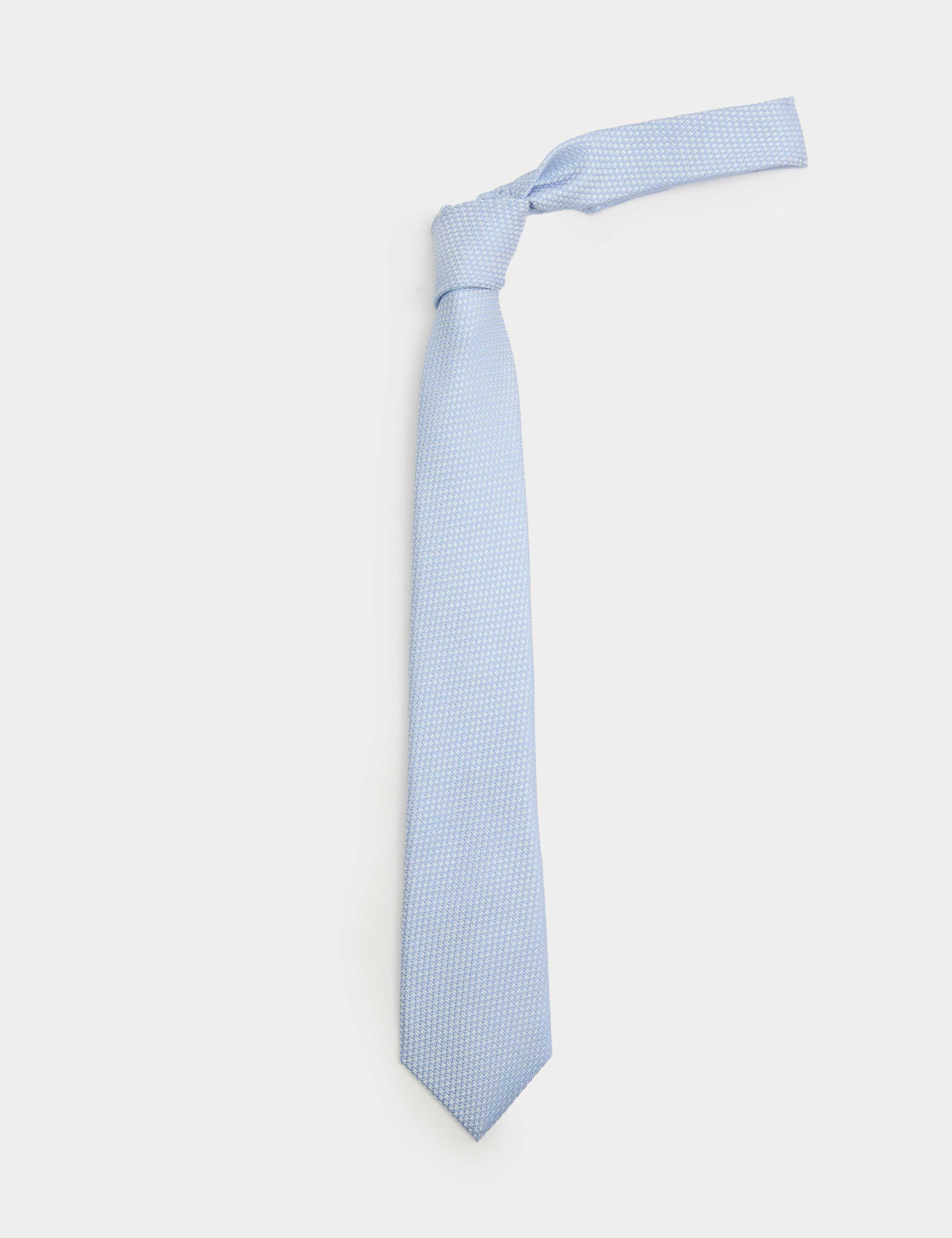 Textured Pure Silk Tie