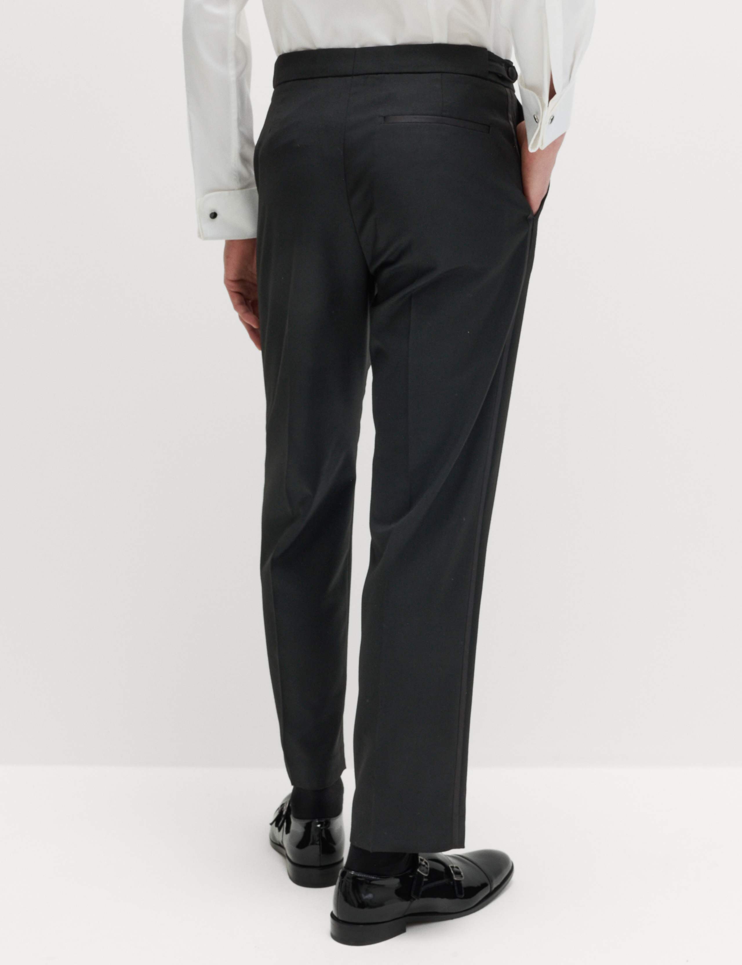 3 Piece Regular Fit Stretch Tuxedo Suit 6 of 9