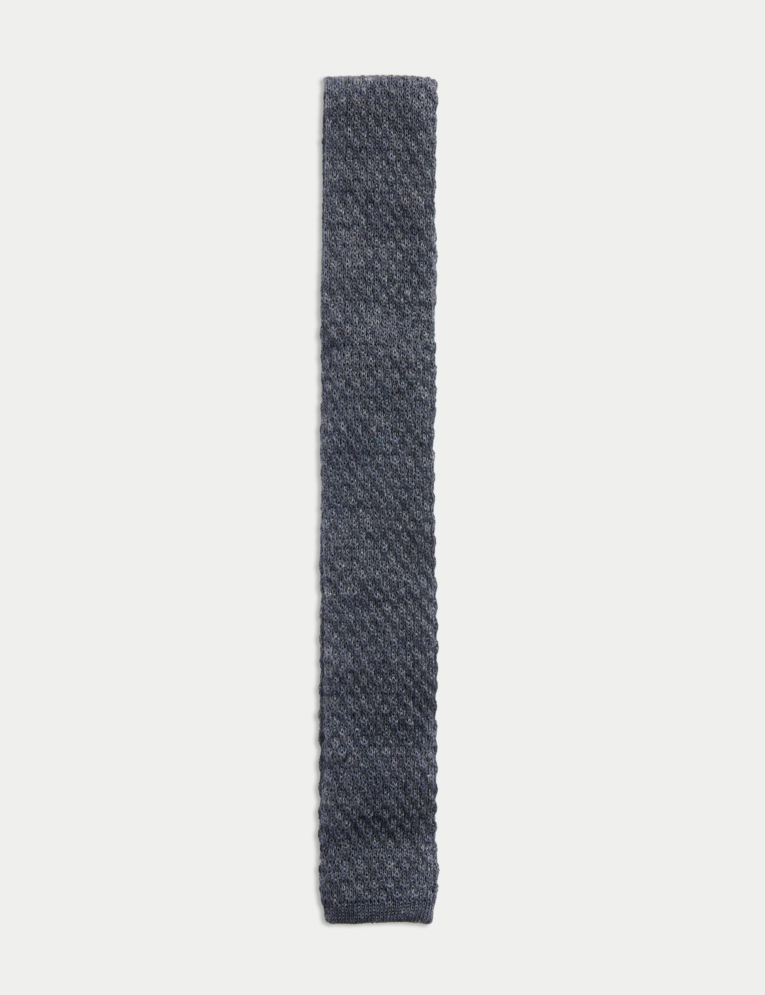 Linen Rich Knitted Tie