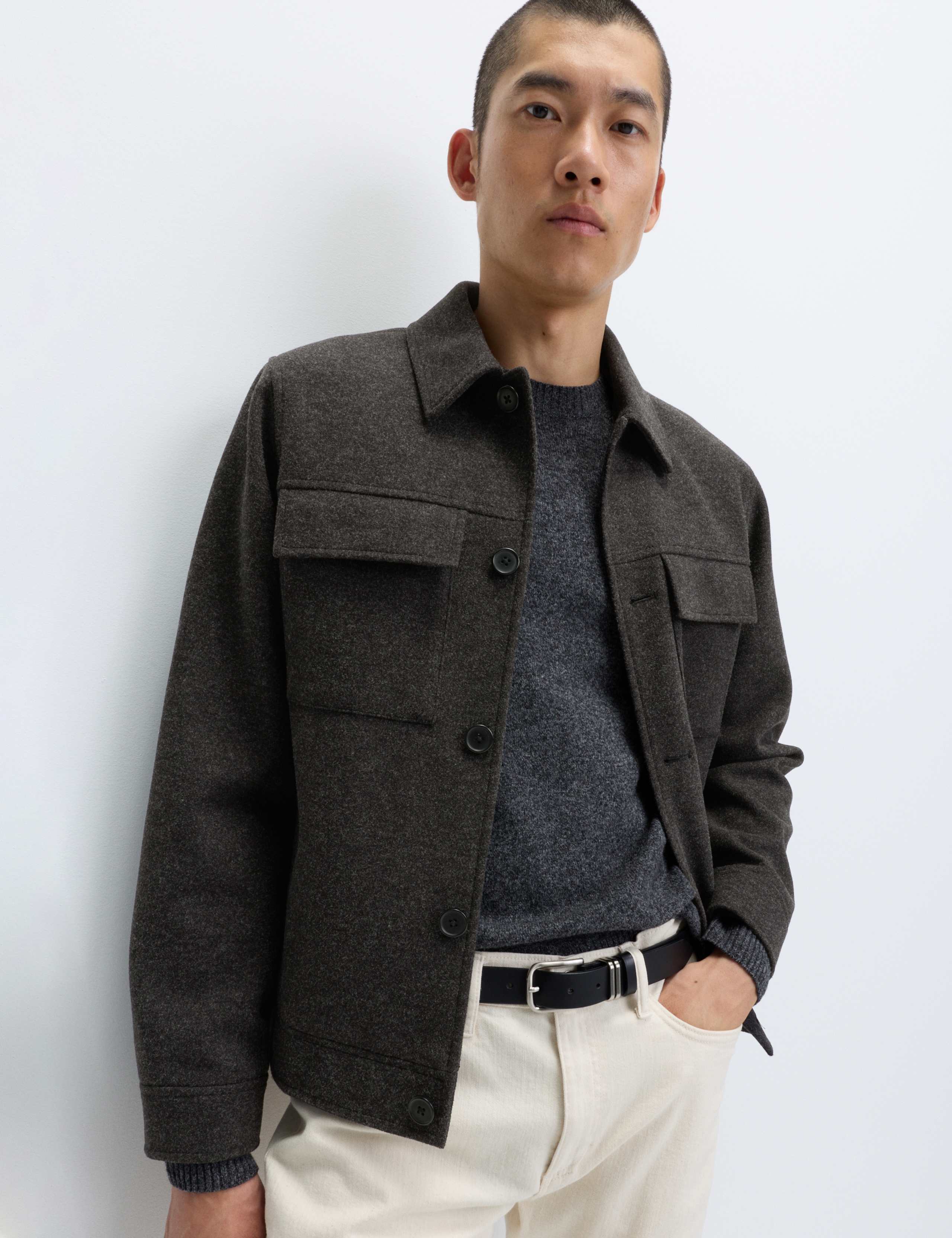 Collared Short Jacket