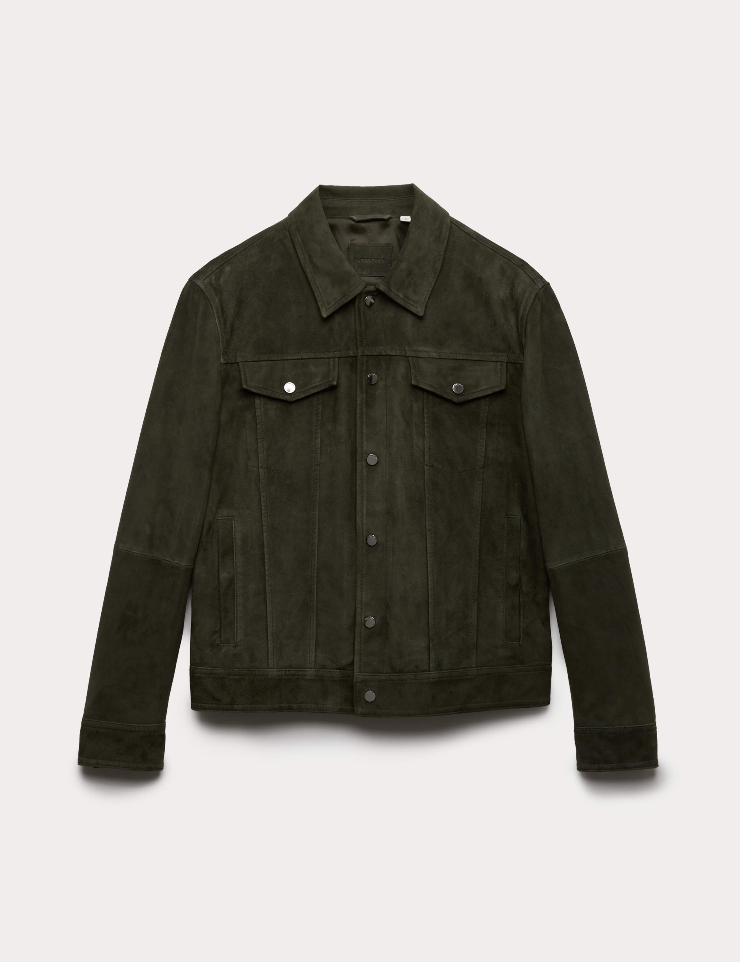 Suede Trucker Jacket