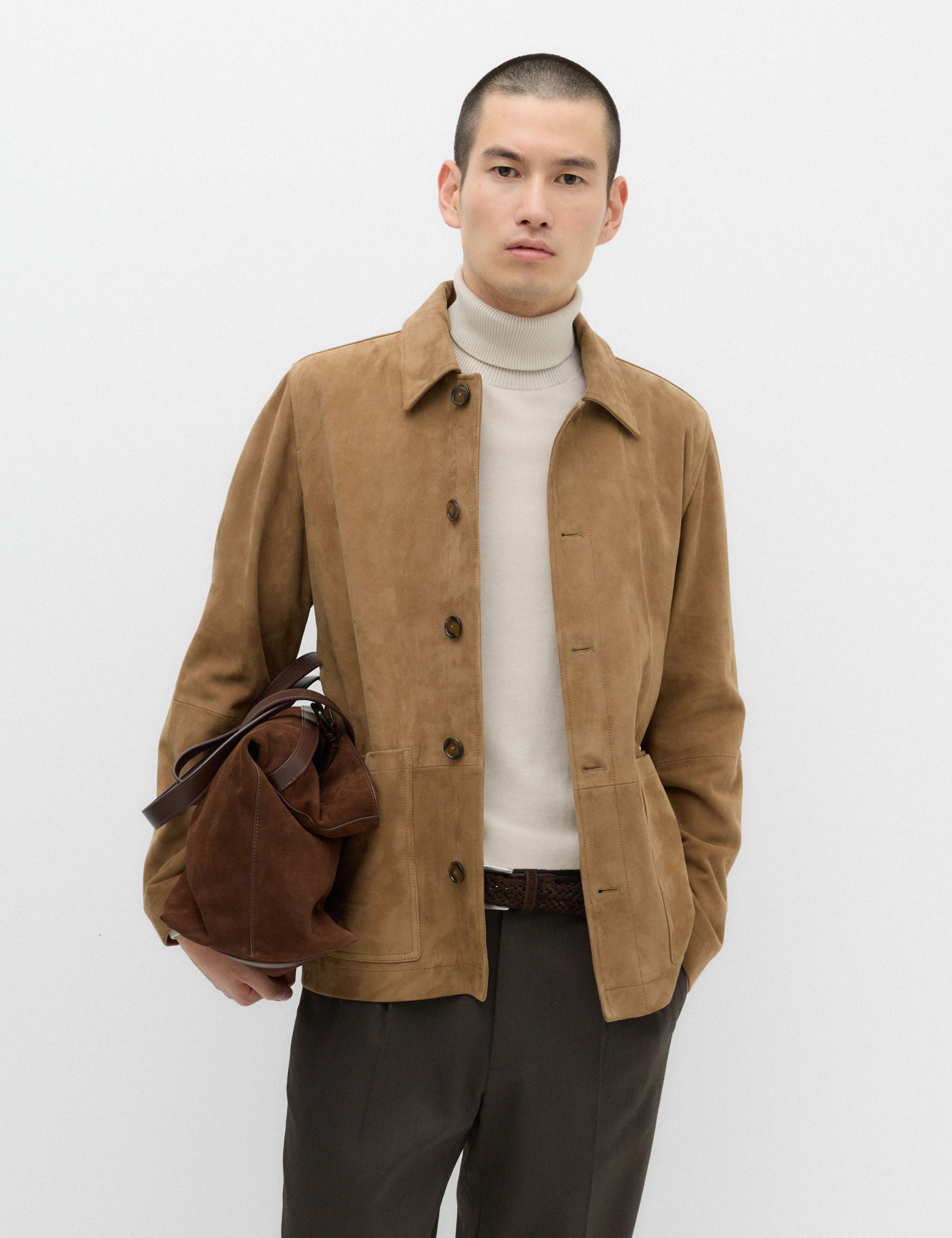Suede Chore Jacket