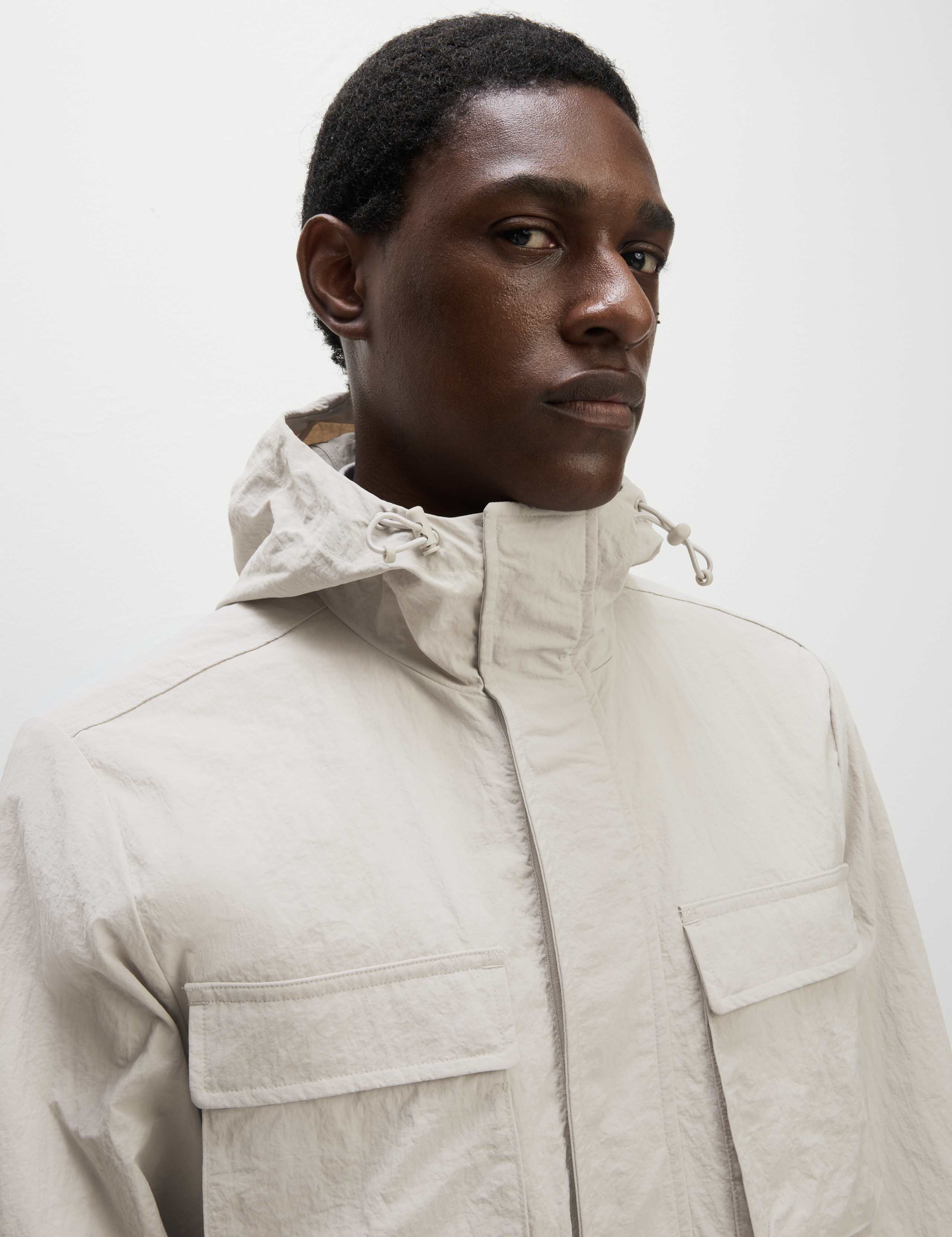 4 Pocket Hooded Field Jacket