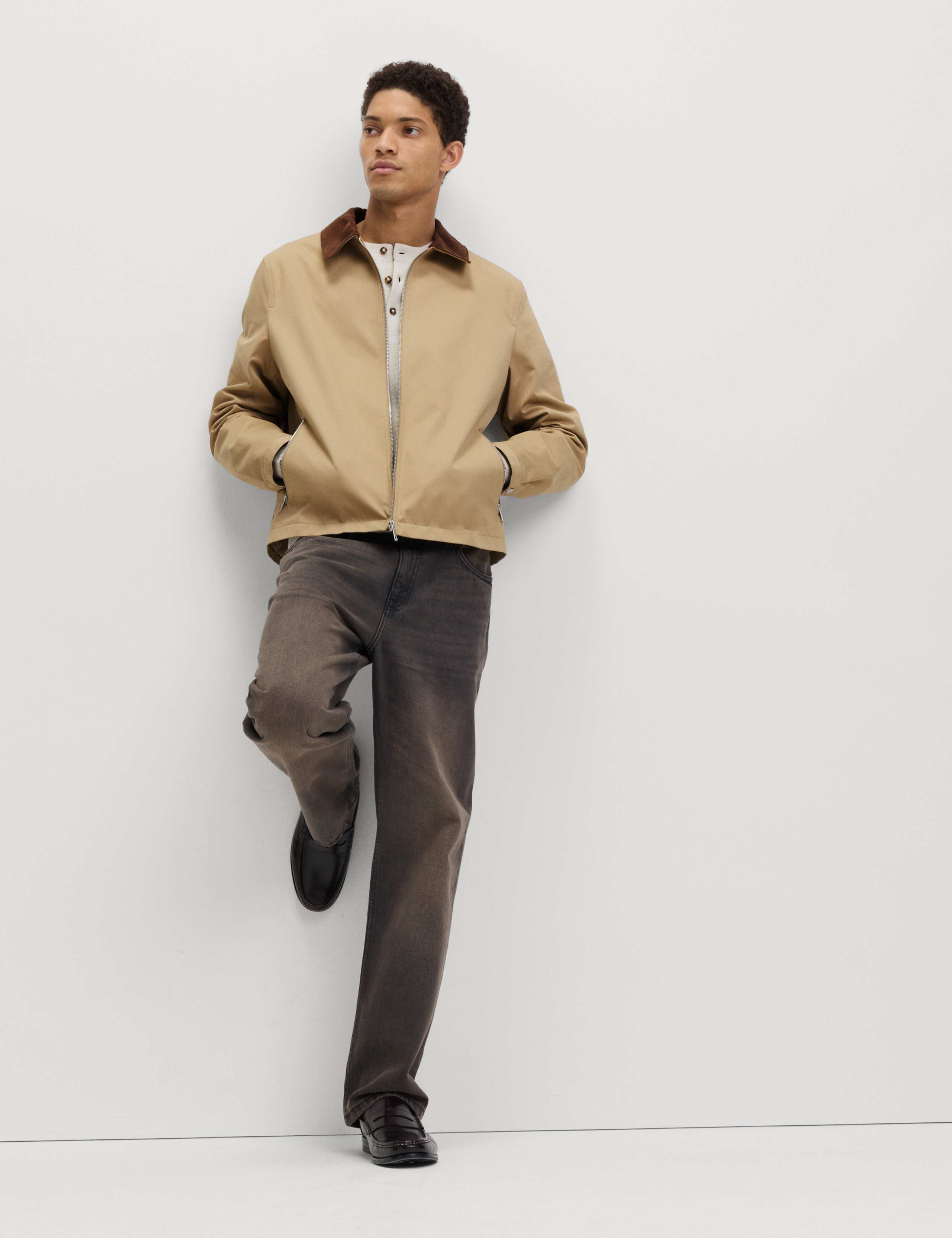 Pure Cotton Harrington Jacket