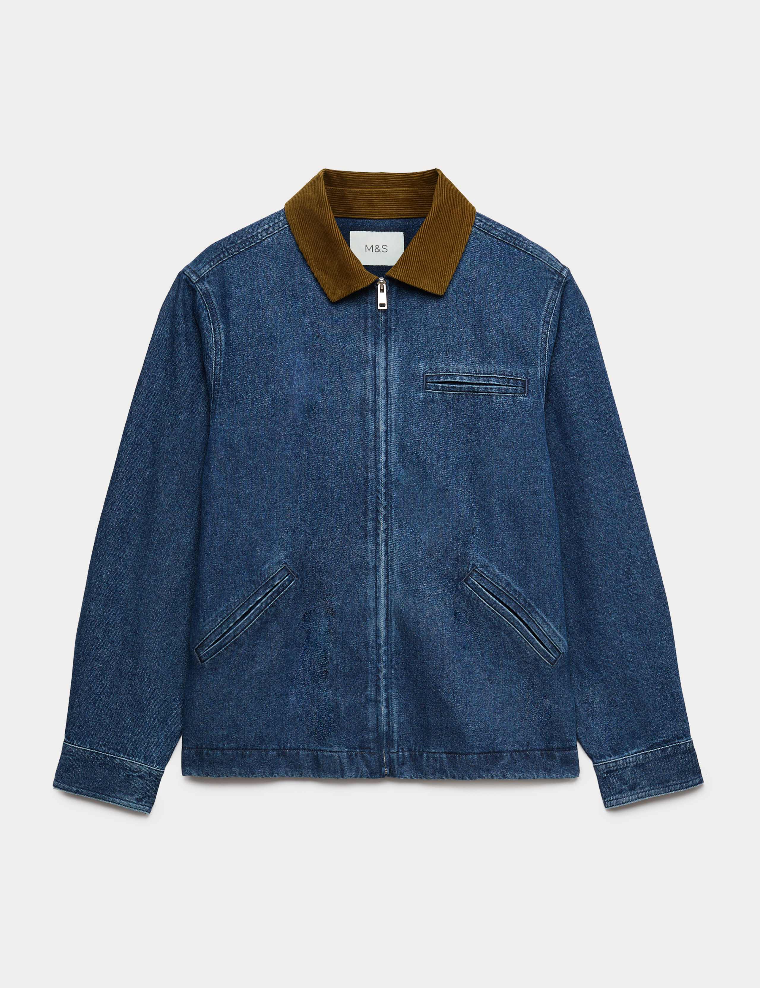Denim Harrington Jacket