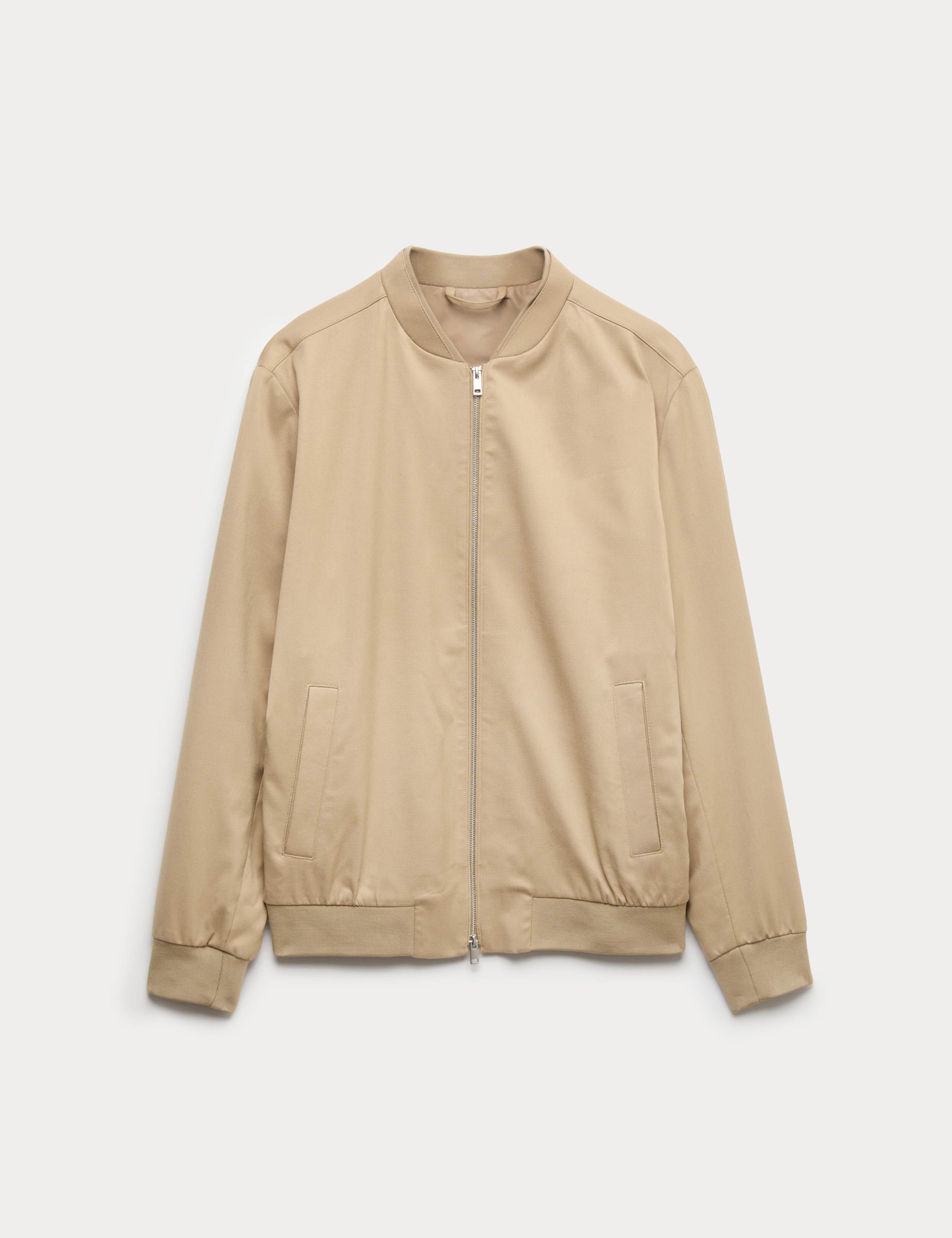 Zip-Up Bomber Jacket