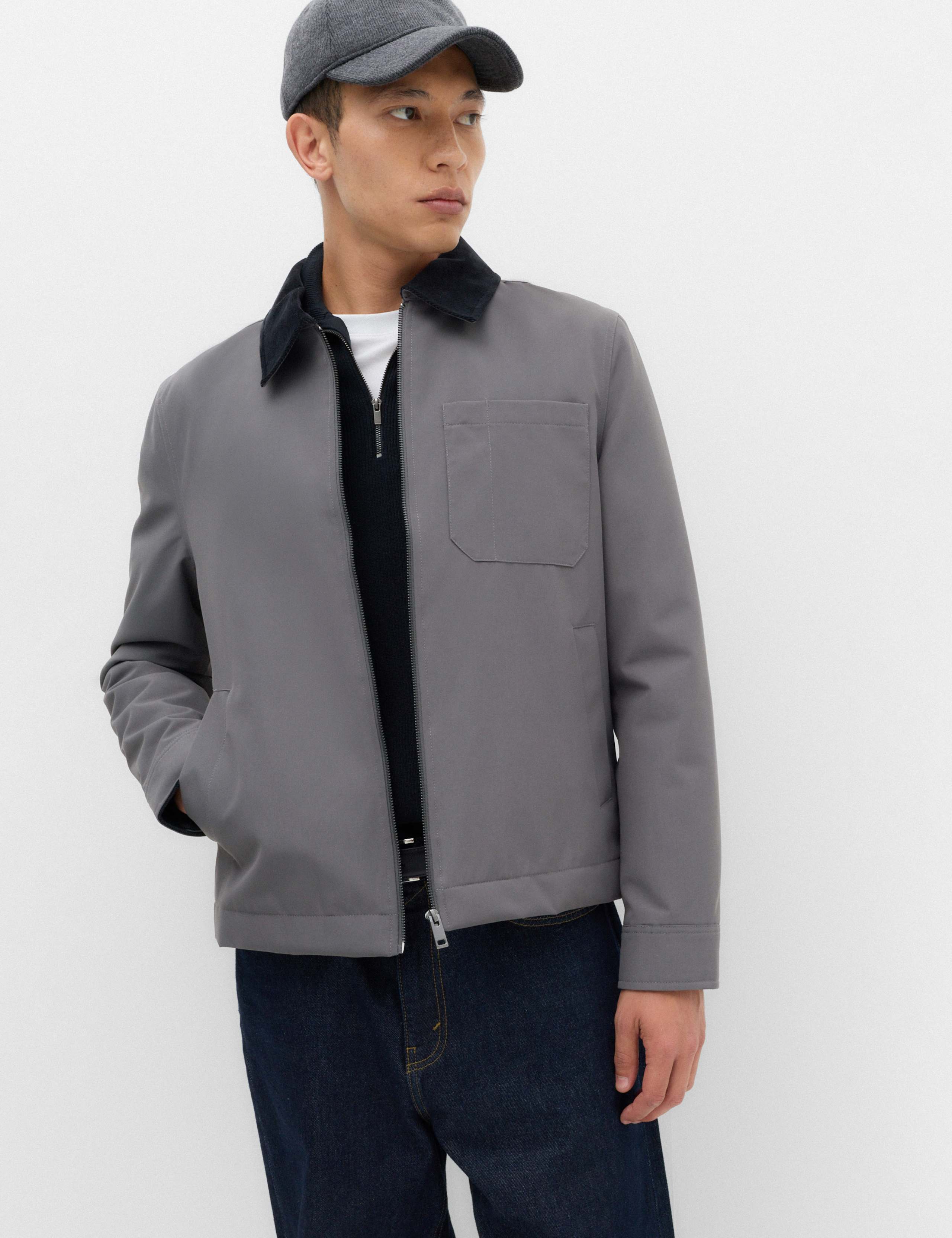 Canvas Padded Utility Jacket