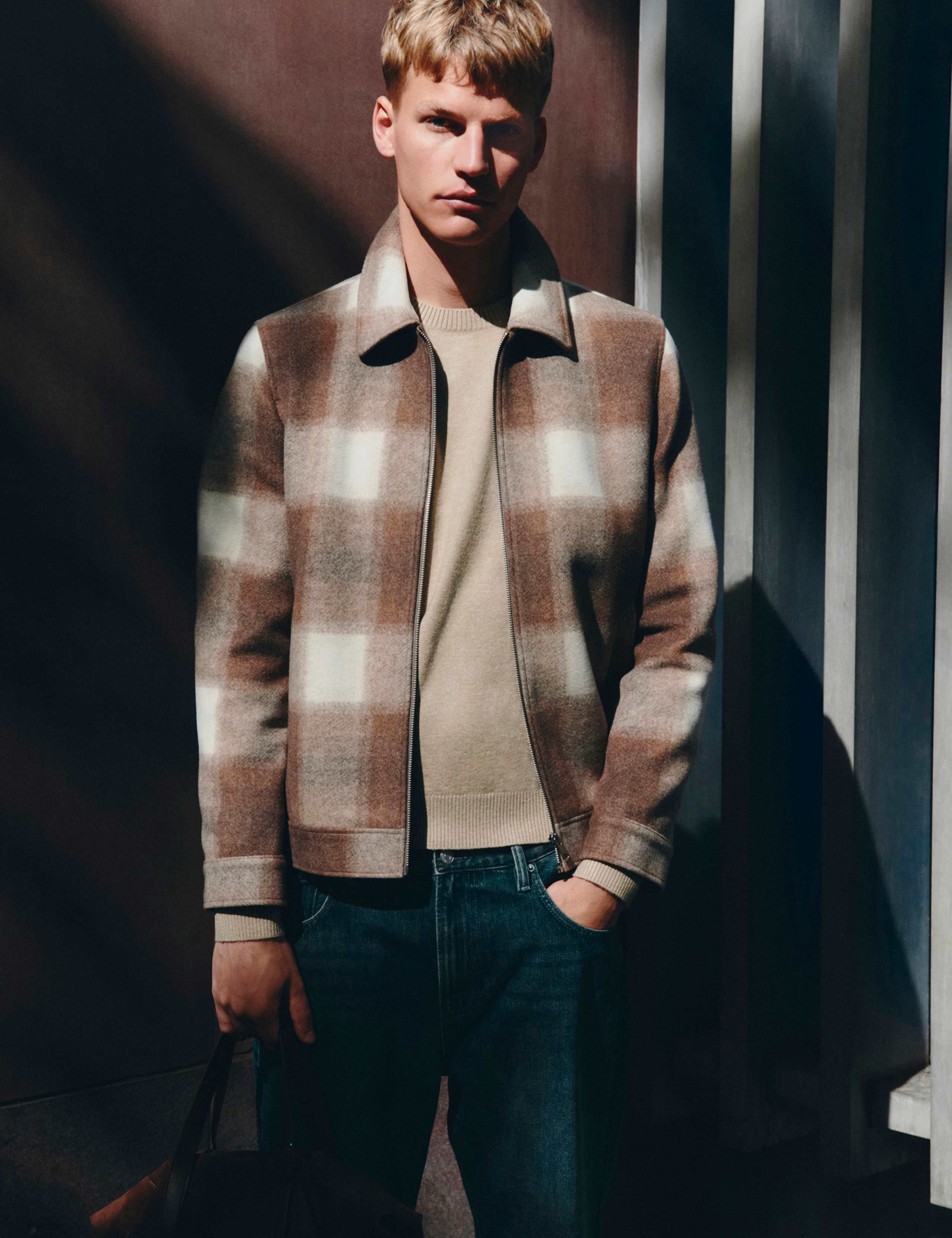 Checked Jacket