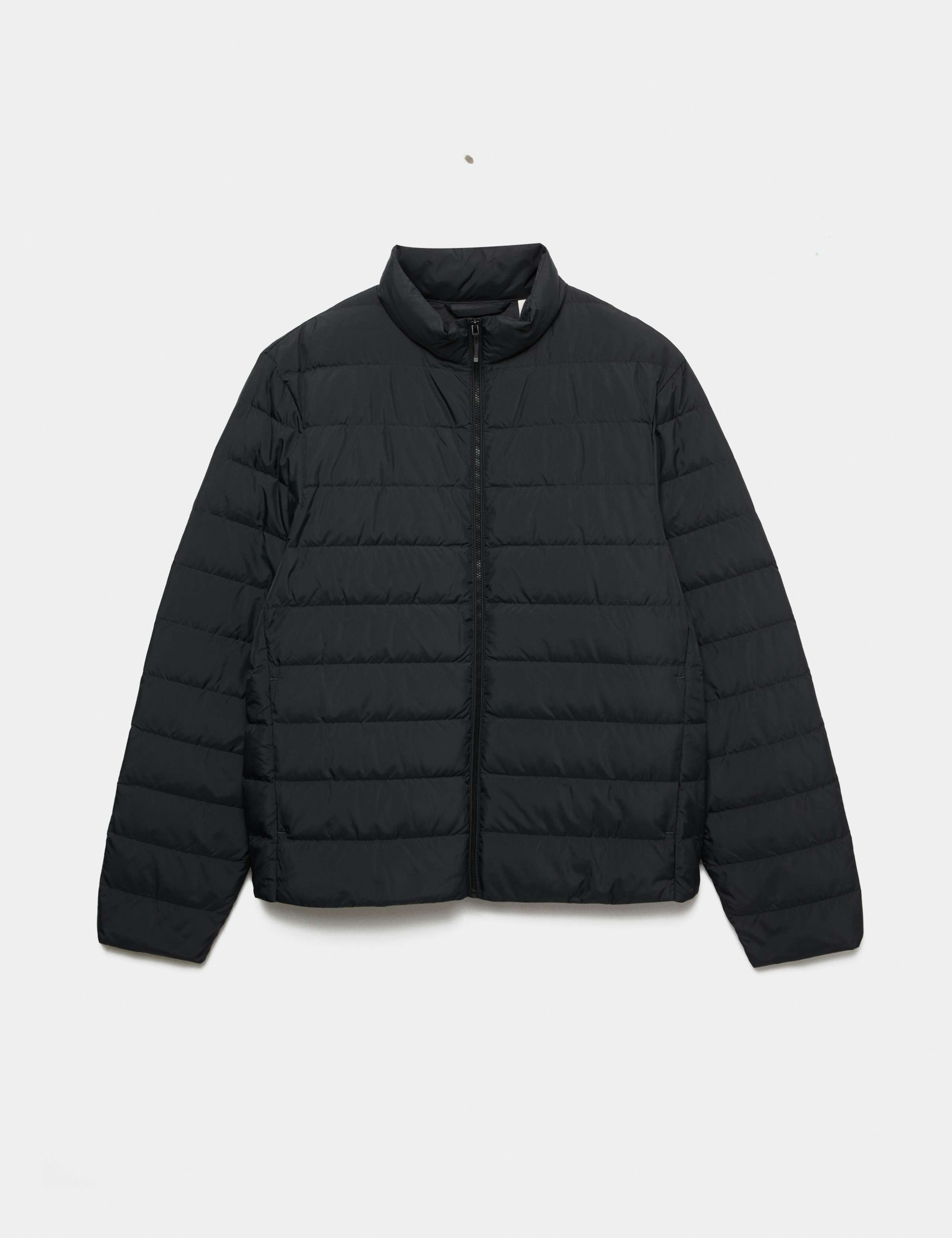 Feather and Down Packaway Puffer Jacket