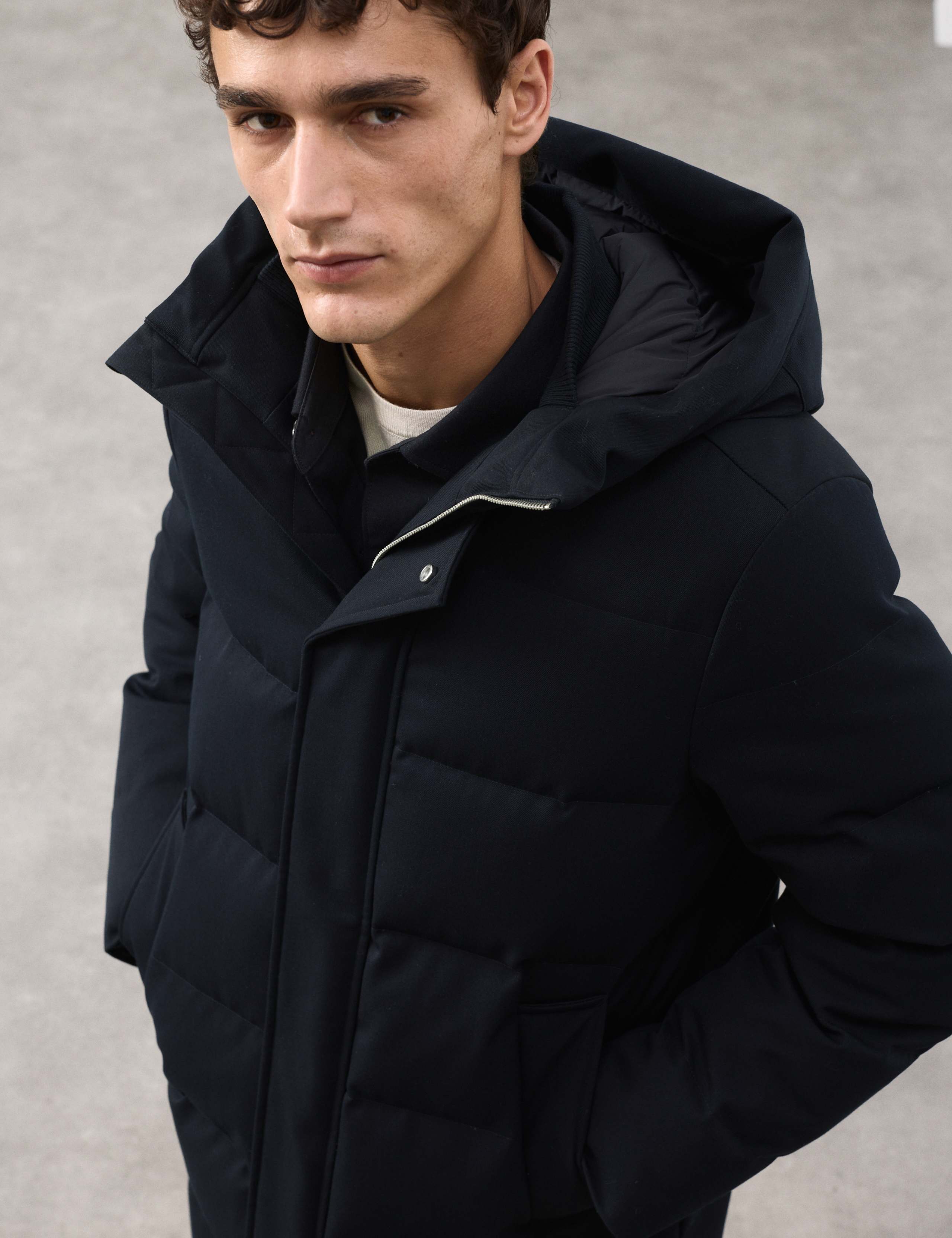 Feather & Down Puffer Jacket with Stormwear™ Plus