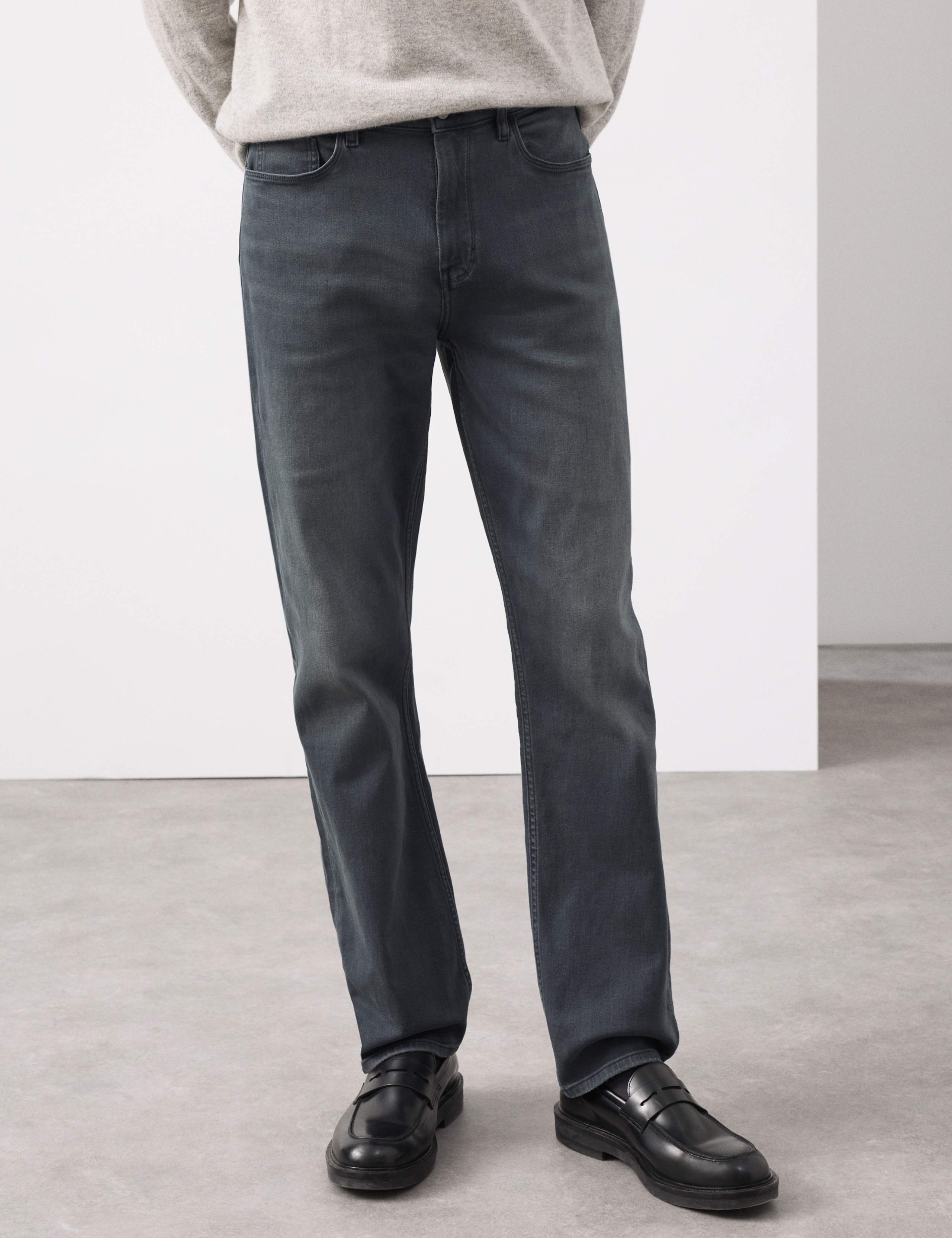 Straight Fit Italian Soft Touch Jeans