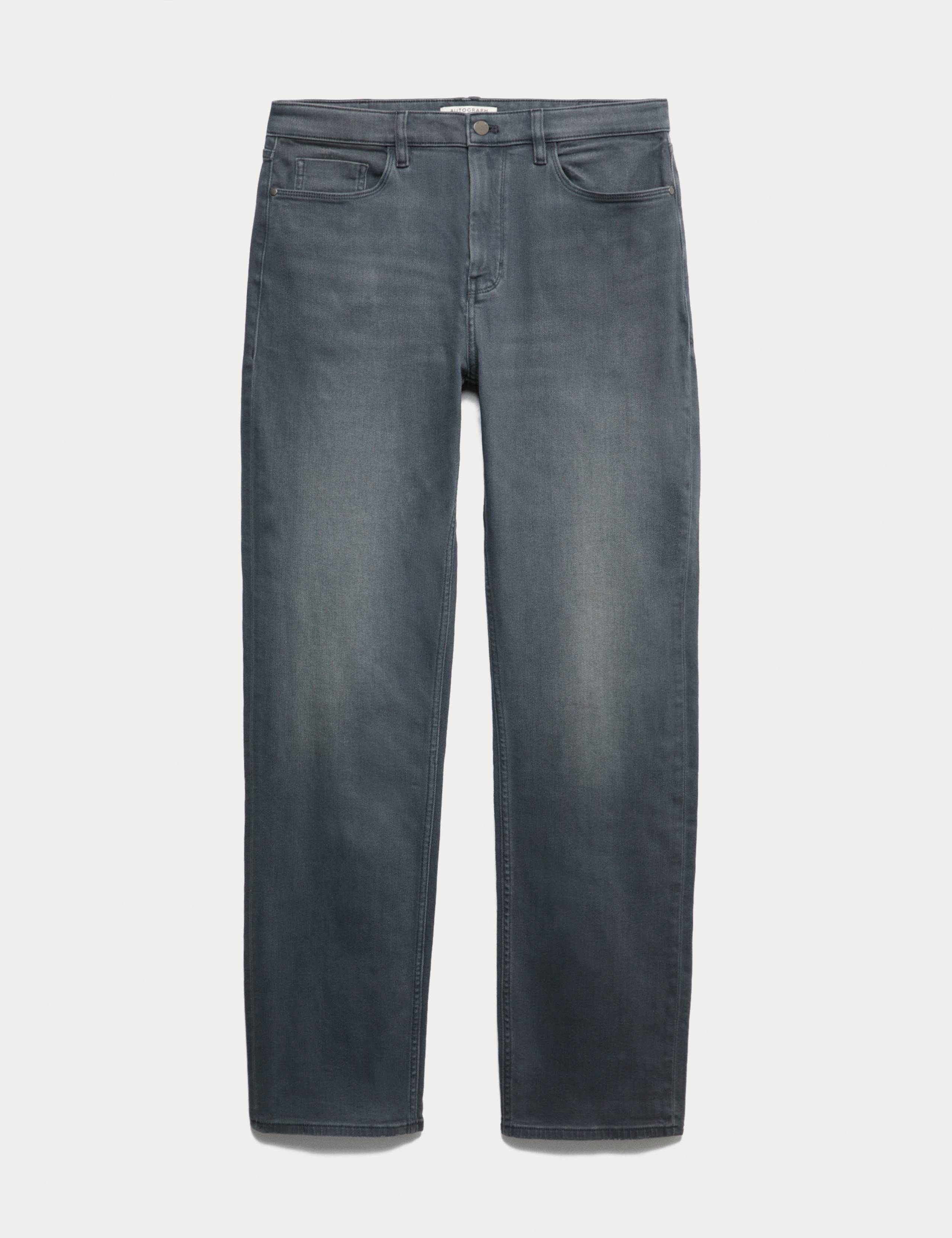 Italian Soft Touch Straight Fit Jeans