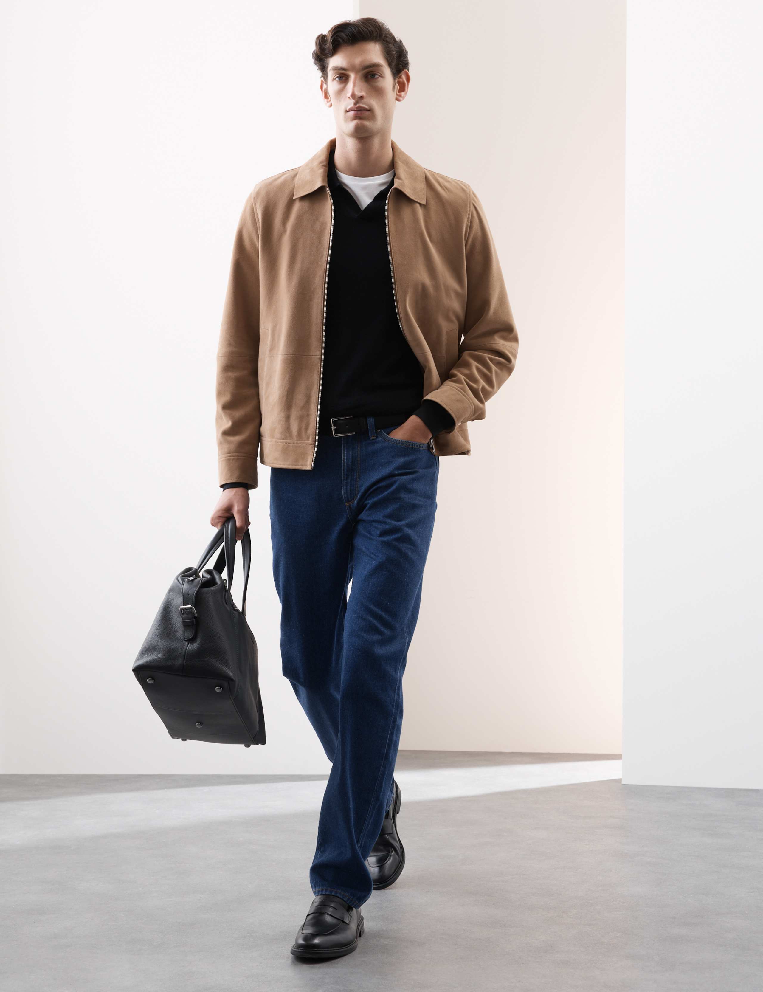 Straight Leg Soft Touch Jeans