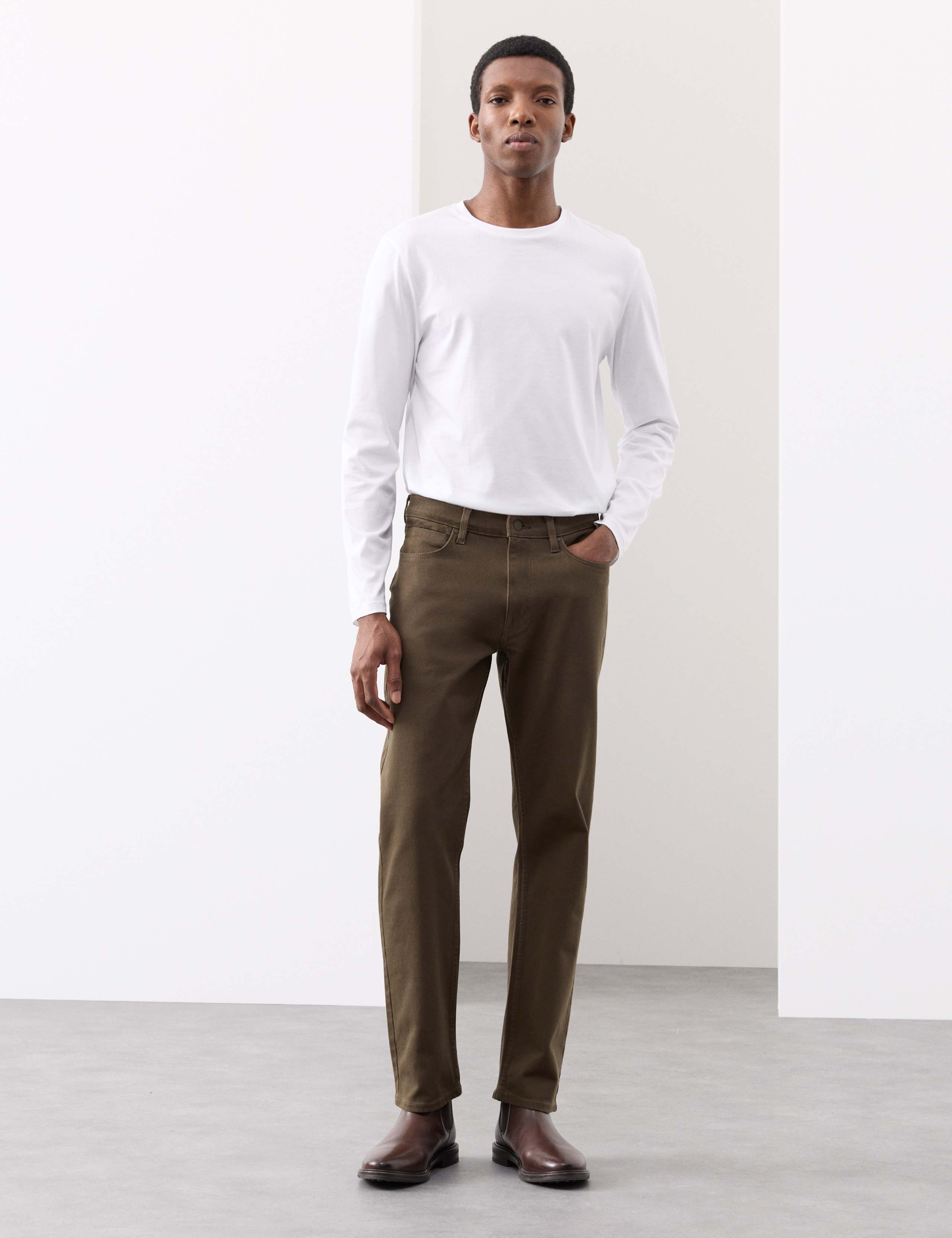 Straight Fit 360 Flex Stretch Jeans