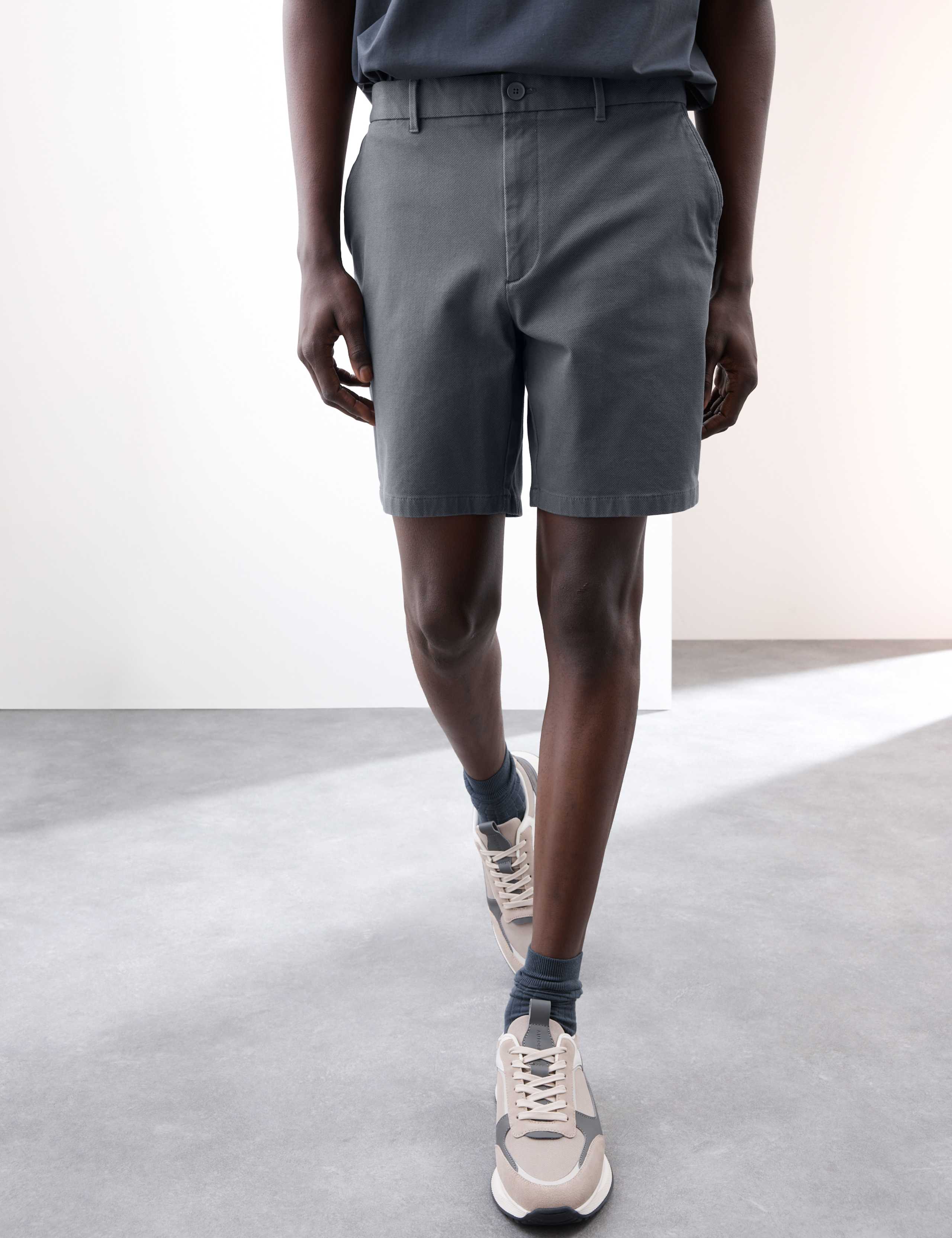 Textured Shorts