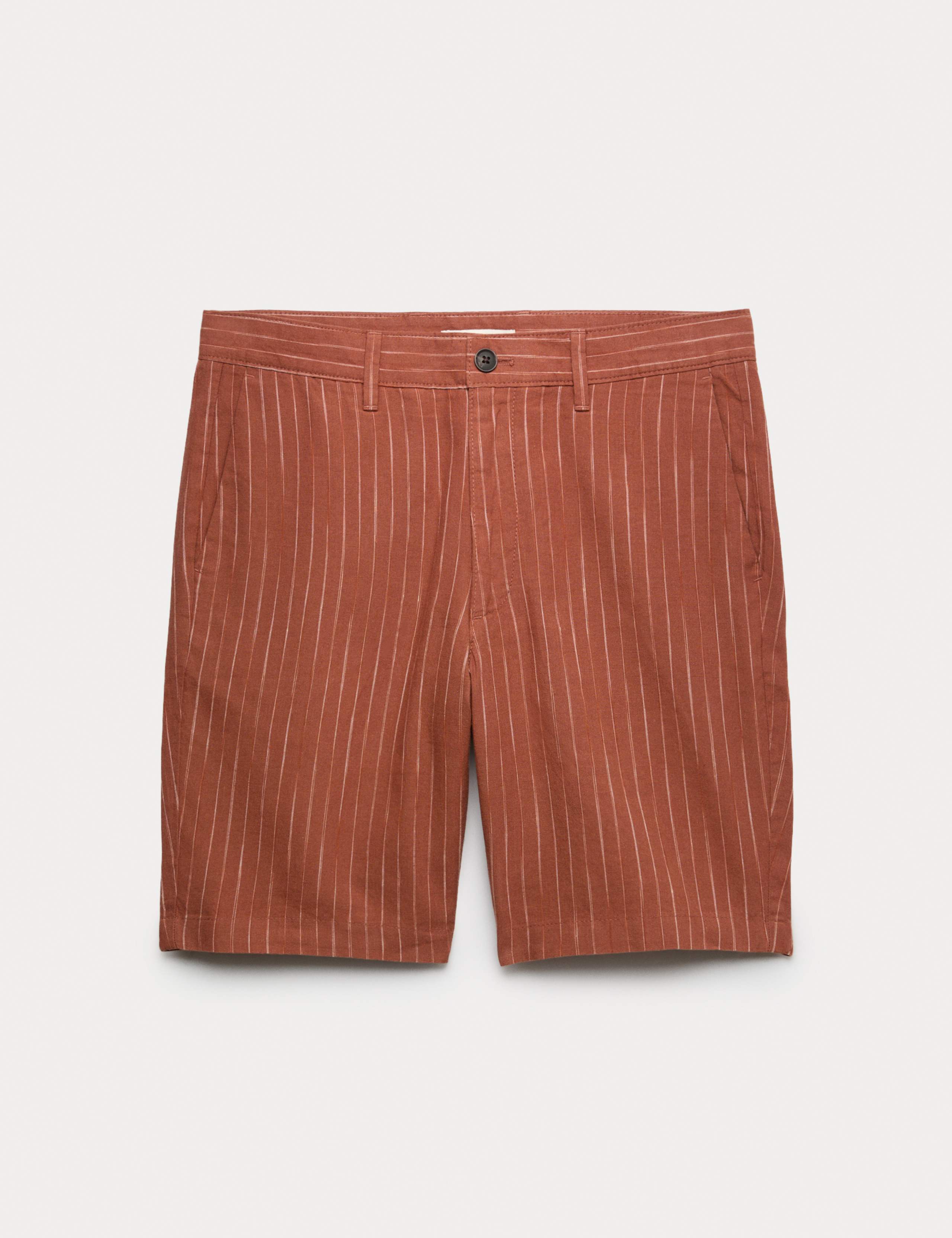 Linen Blend Chino Shorts