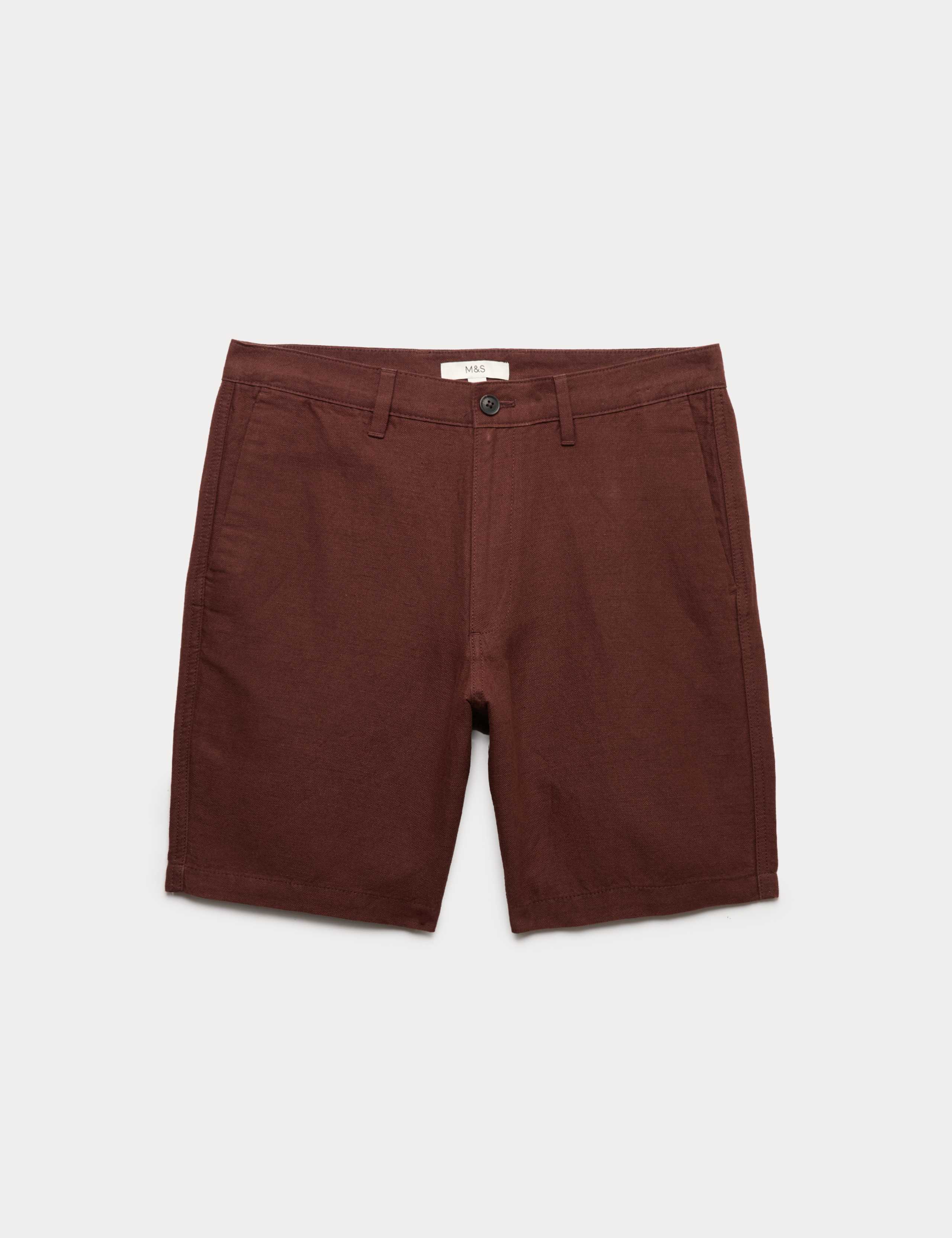 Linen Blend Chino Shorts