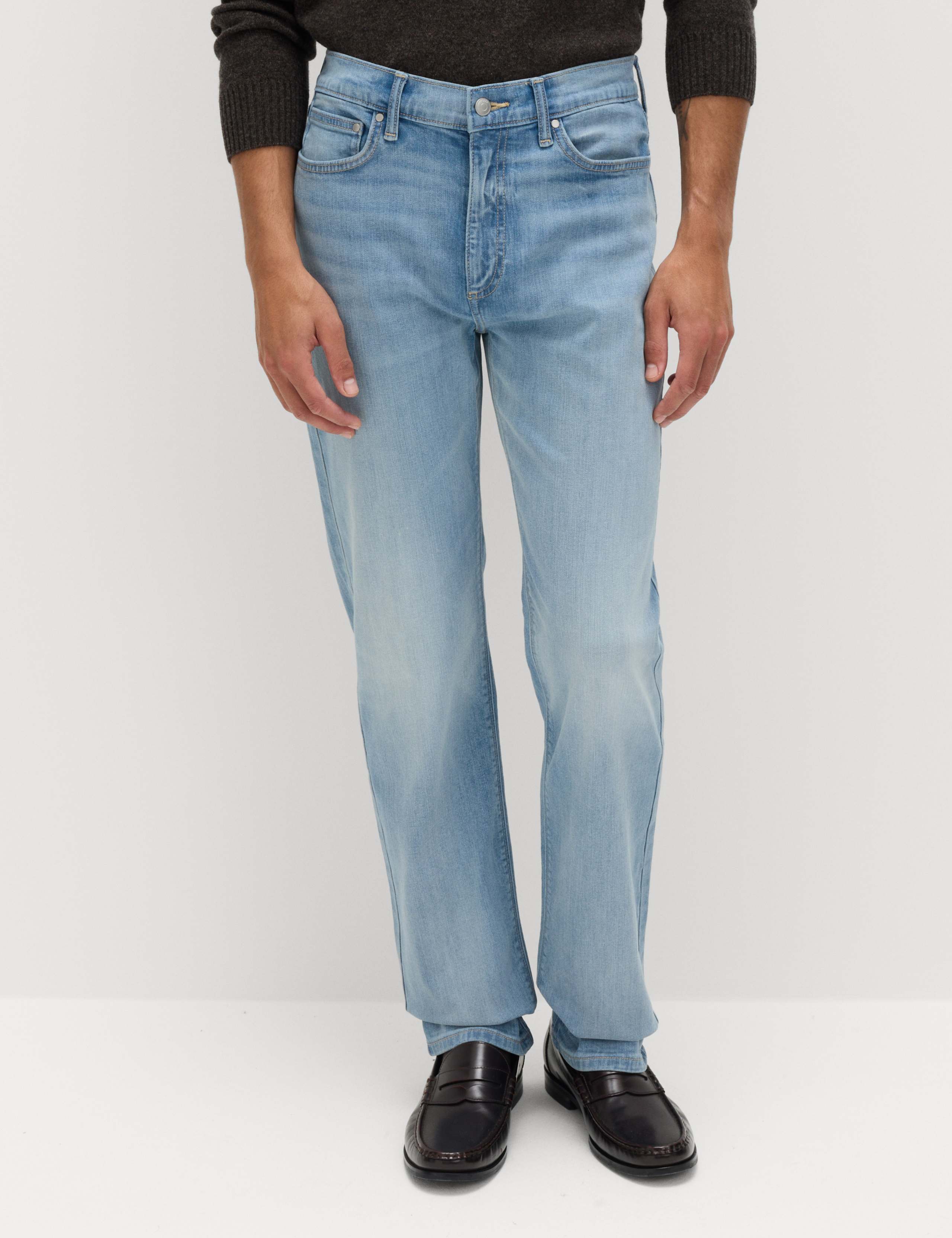 Straight Fit Stretch Jeans