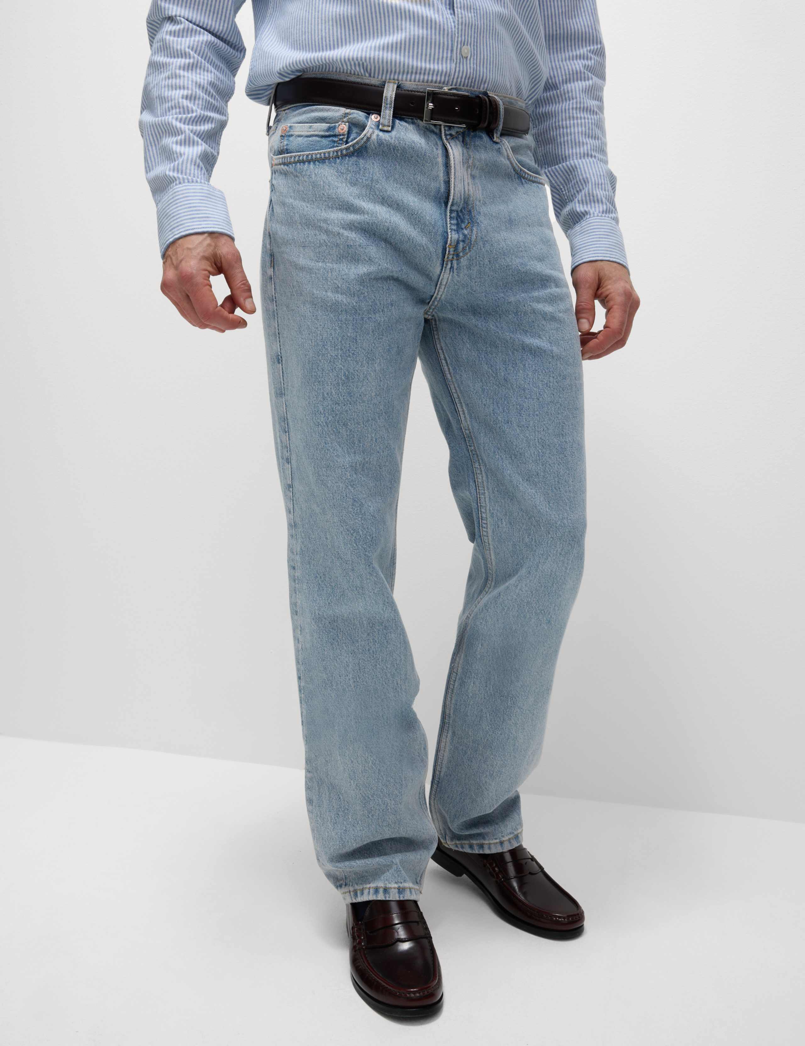 Authentic Relaxed Straight Fit Jeans