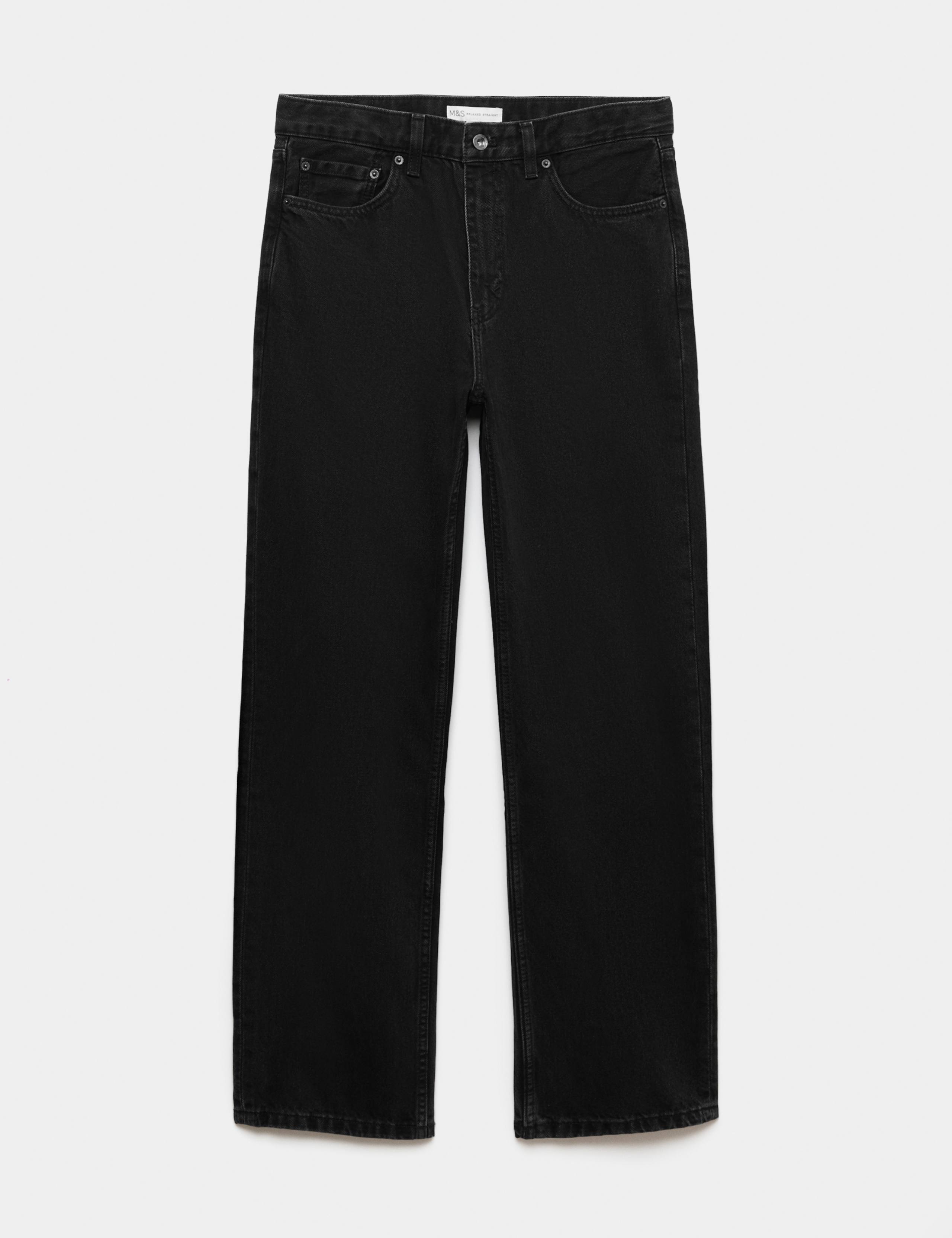 Authentic Relaxed Straight Fit Rigid Jeans