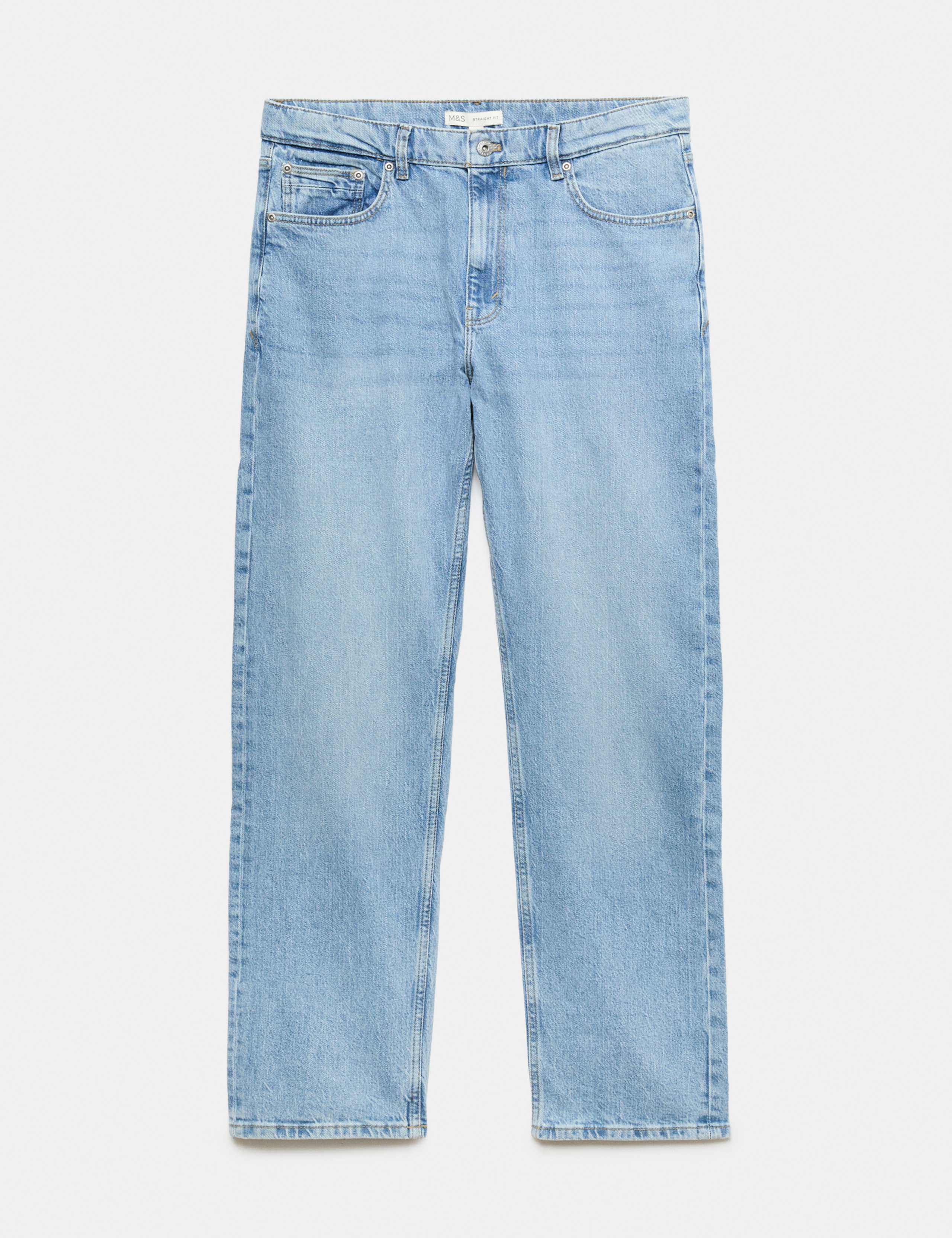 Straight Fit Authentic Stretch Jeans