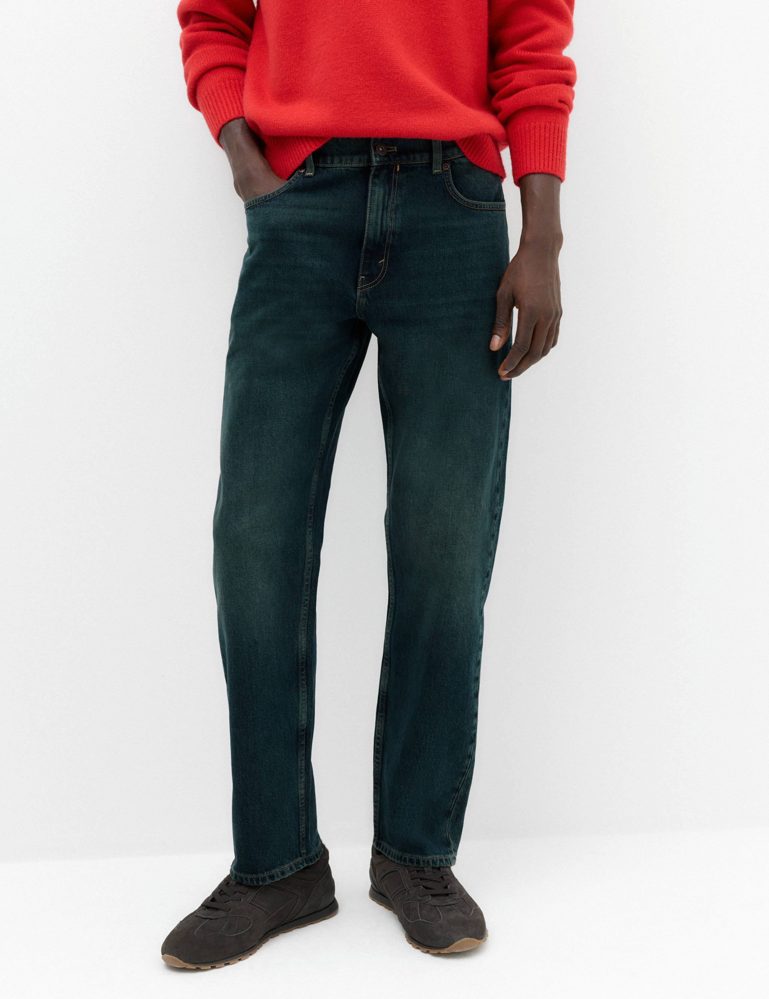 Straight Fit Authentic Stretch Jeans