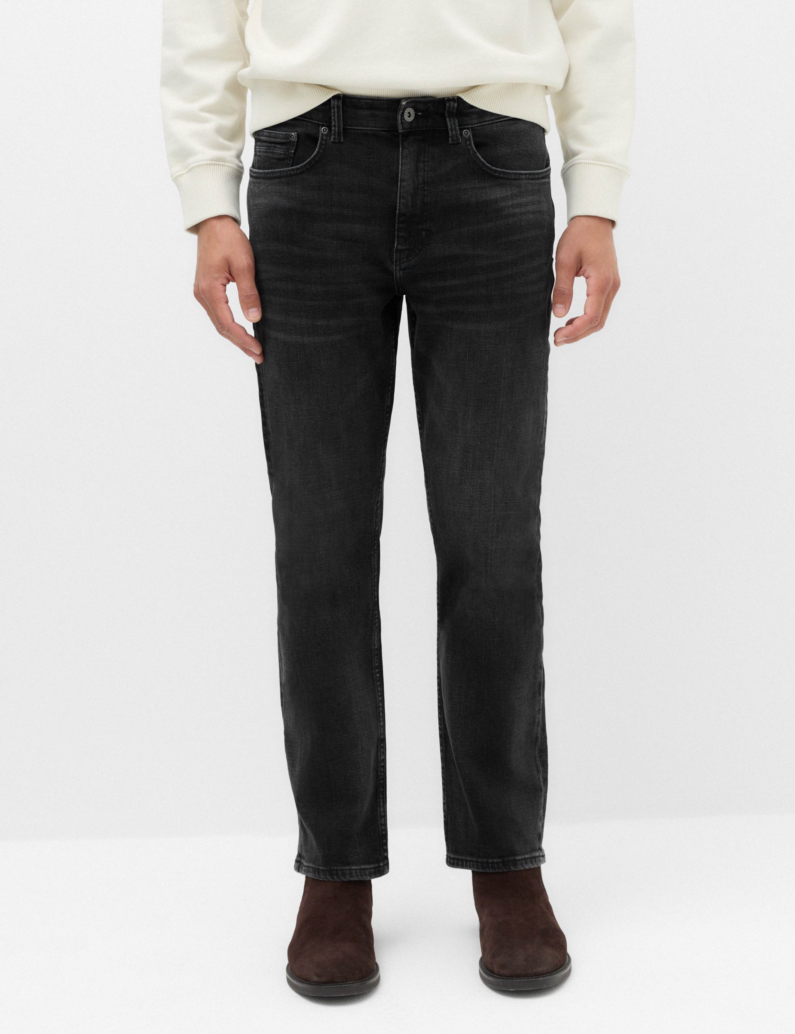 Straight Fit Authentic Stretch Jeans