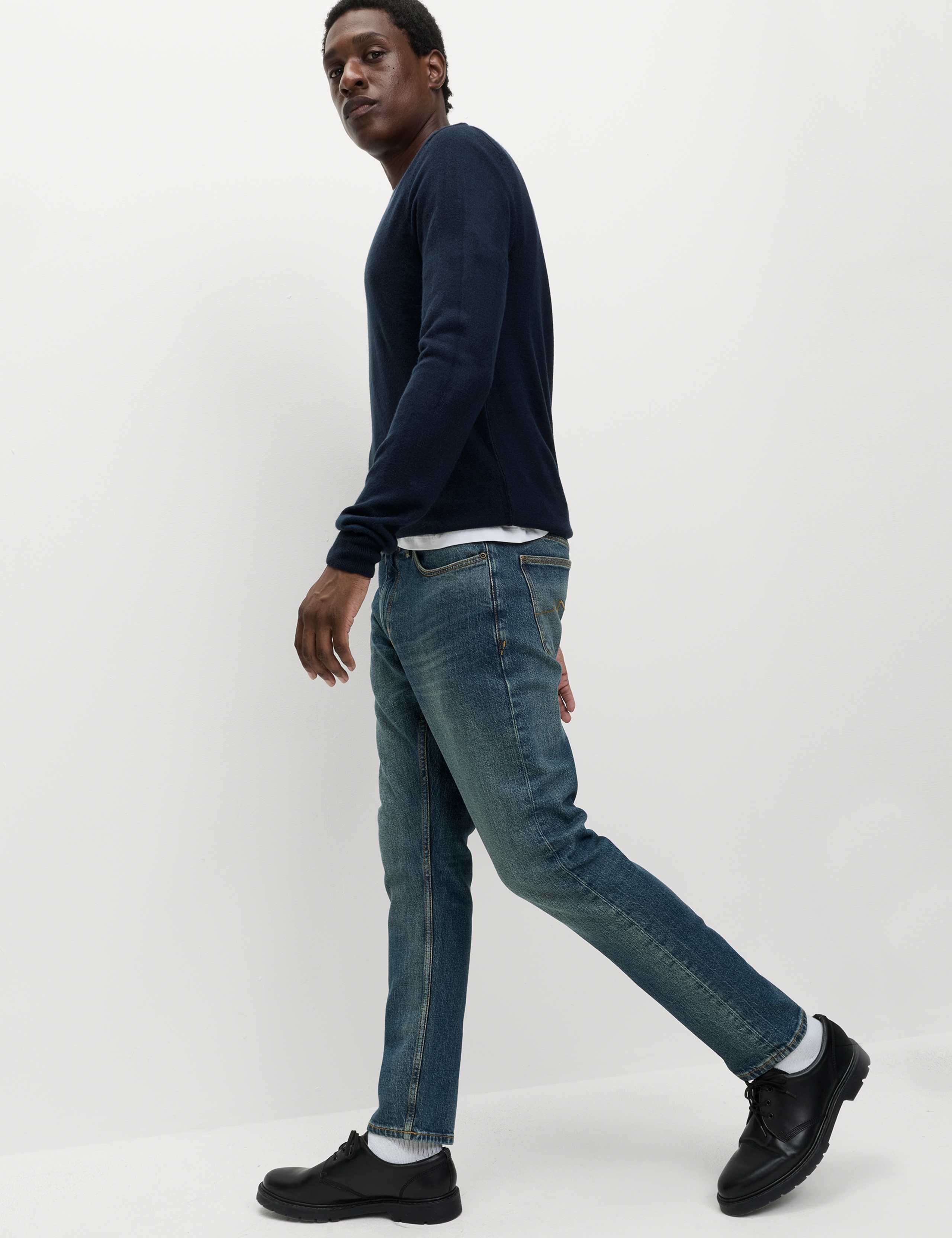 Slim Fit 5 Pocket Stretch Jeans