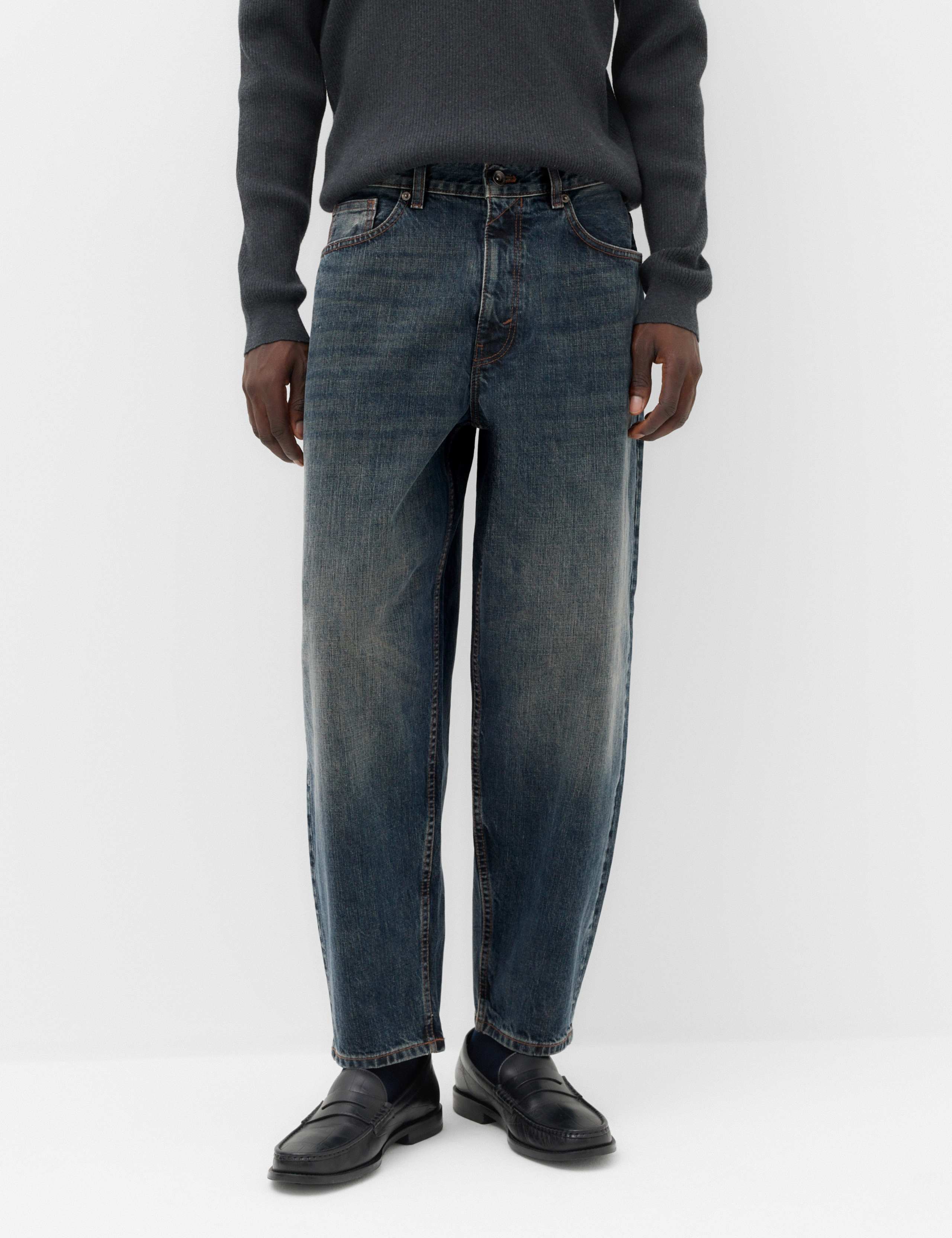 Authentic Barrel Fit Rigid Jeans