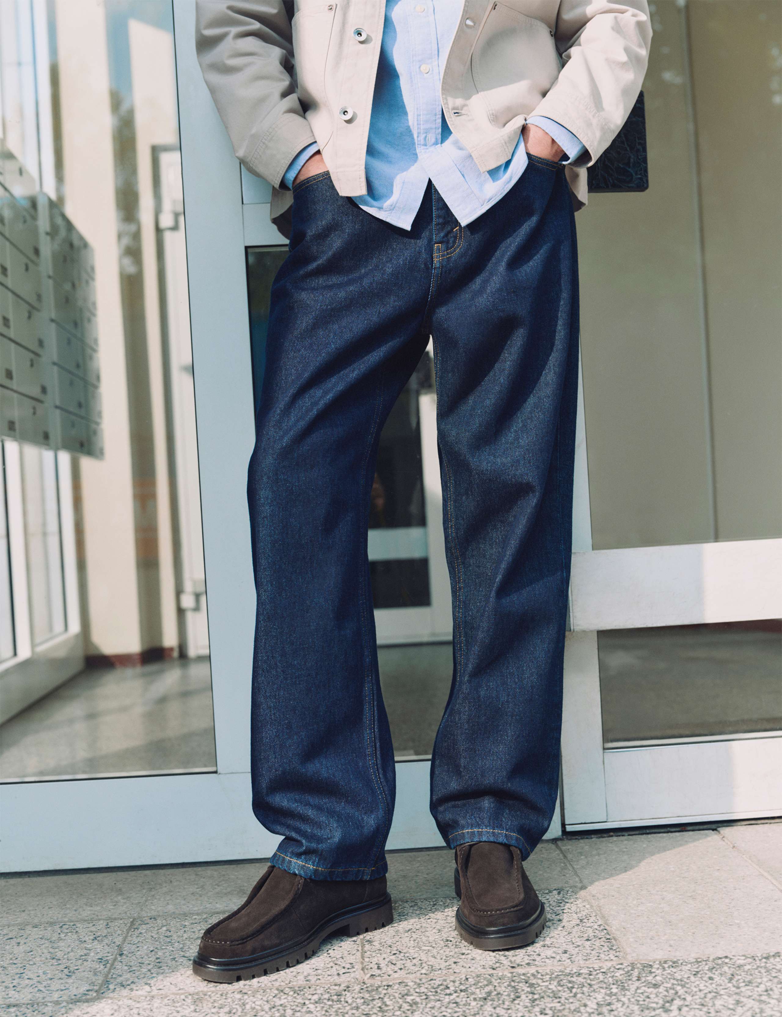 Authentic Baggy Fit Rigid Jeans