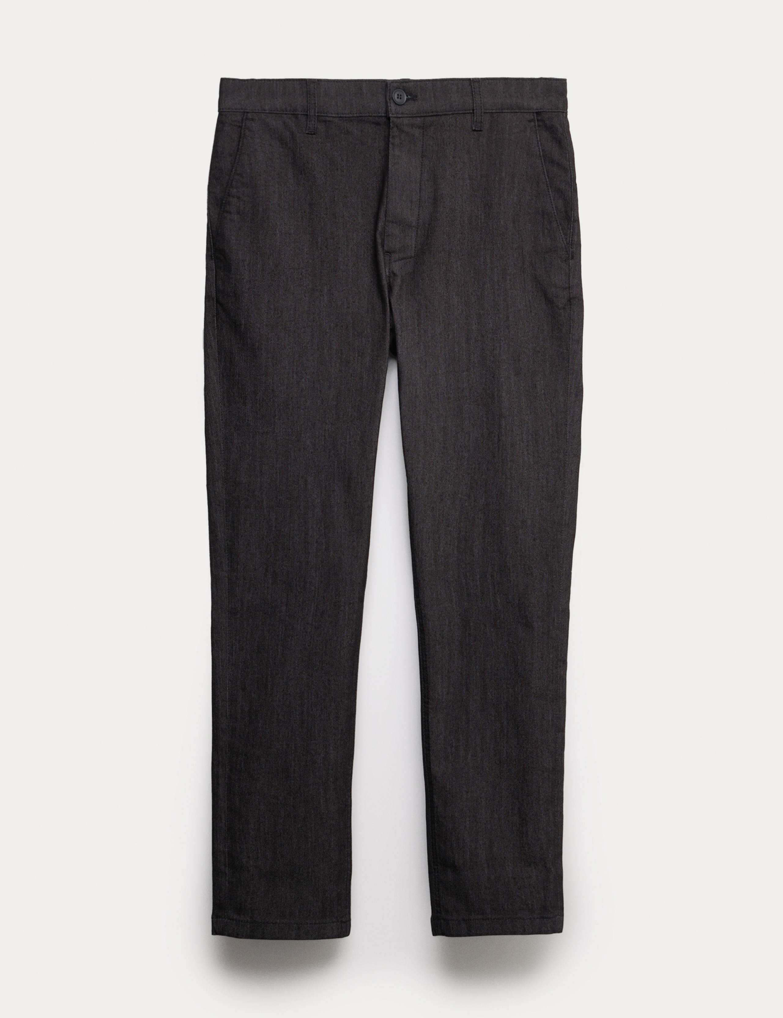 Slim Fit Denim Chinos