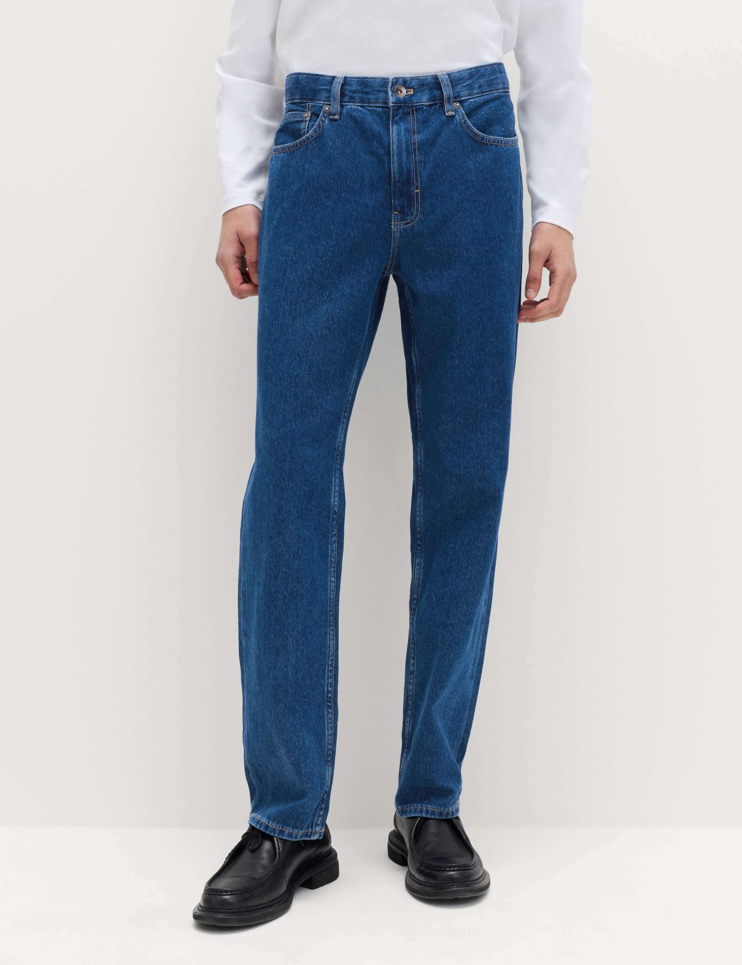 Straight Fit Lightweight Soft Touch Jeans