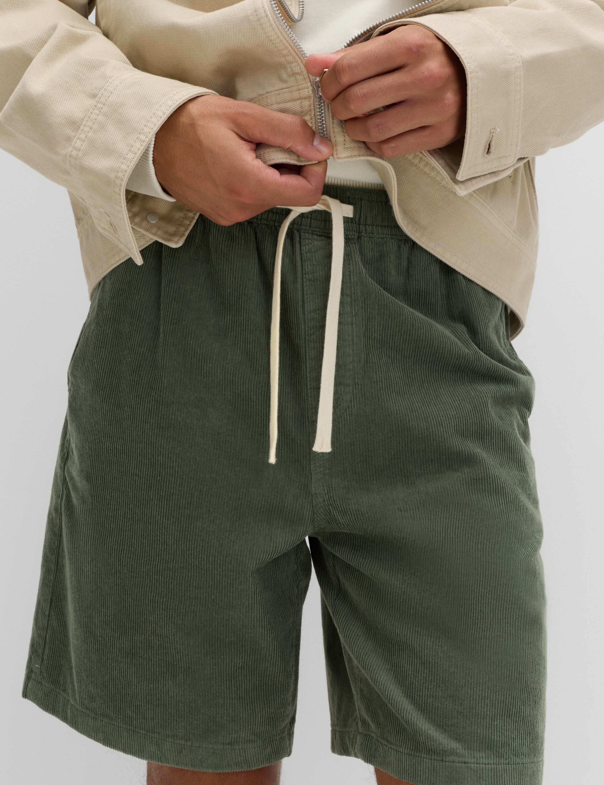 Pure Cotton Corduroy Shorts
