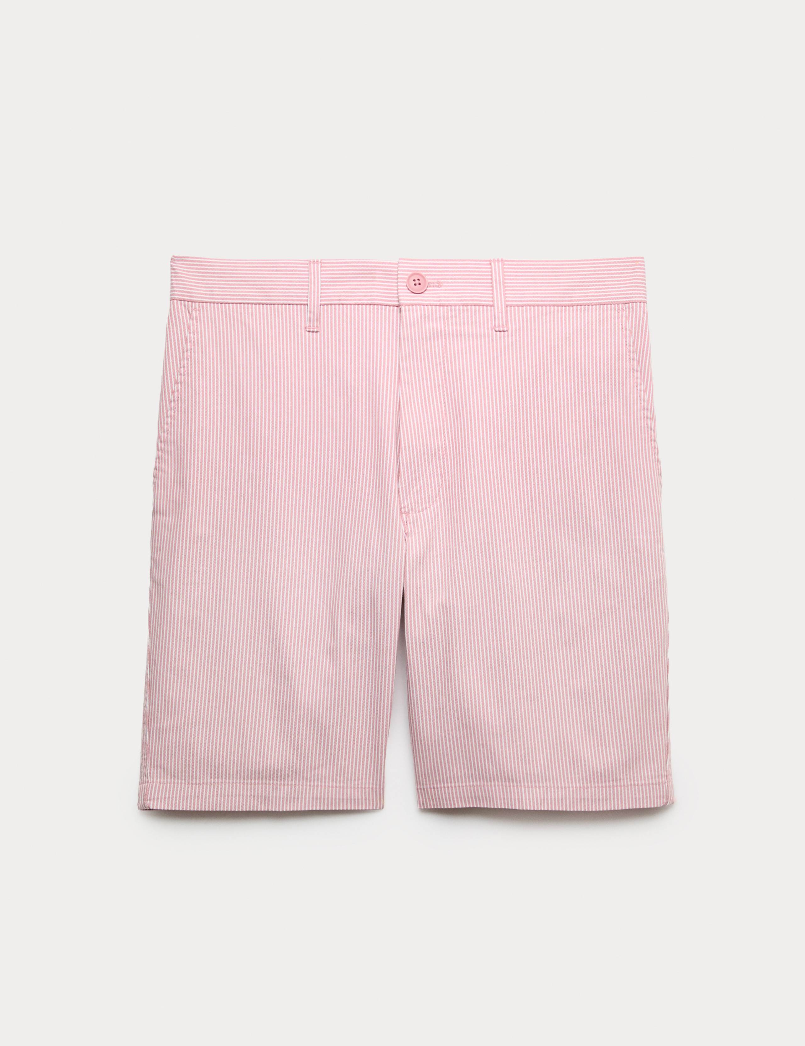 Half-Elasticated Waist Chino Shorts