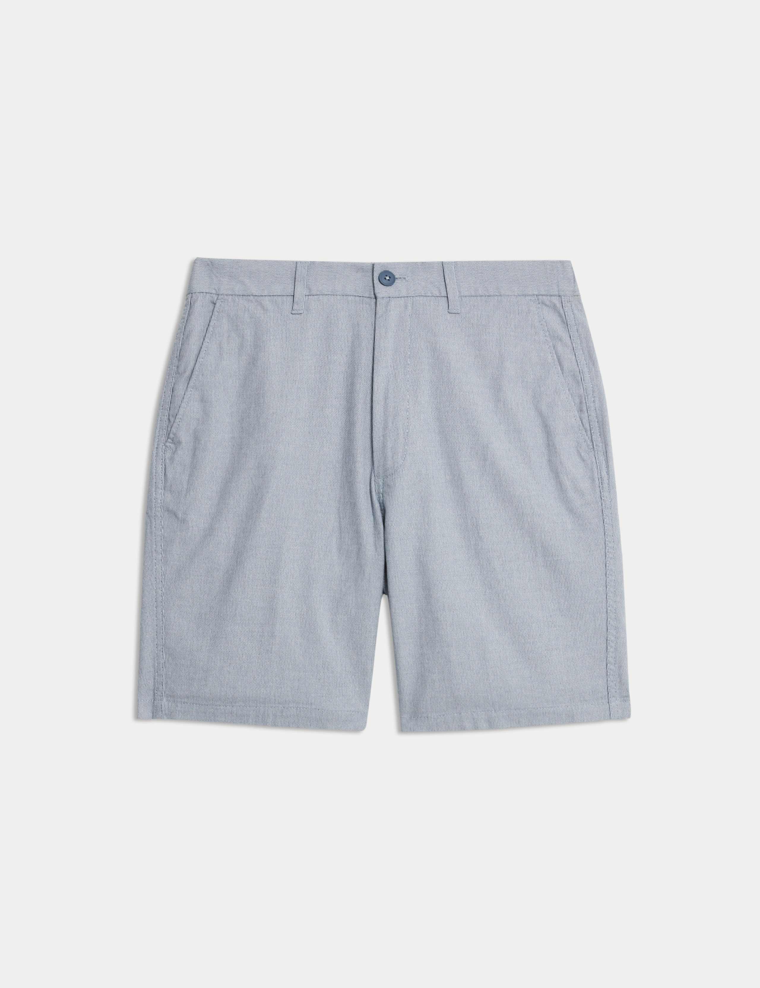 Half-Elasticated Waist Chino Shorts