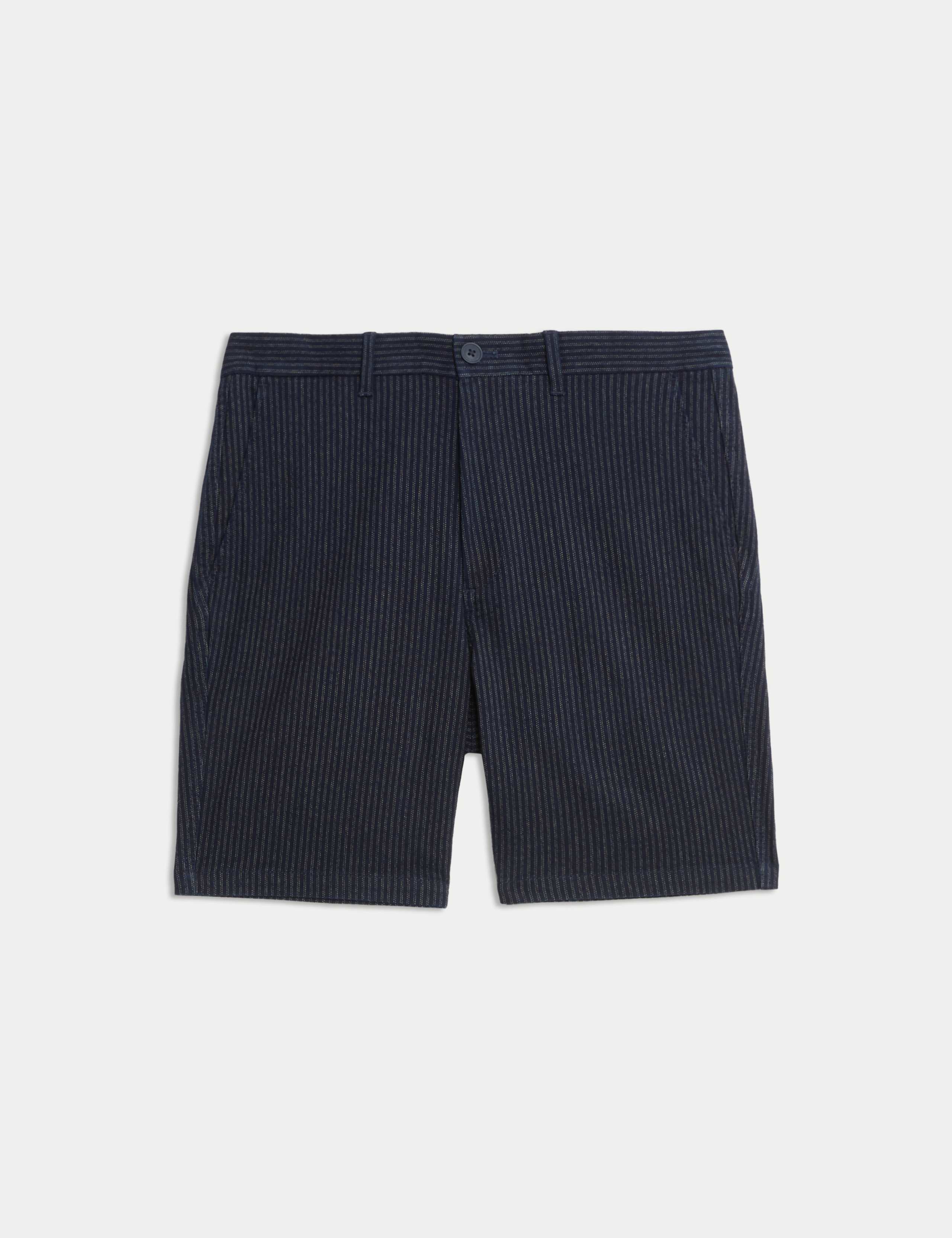 Half-Elasticated Waist Chino Shorts