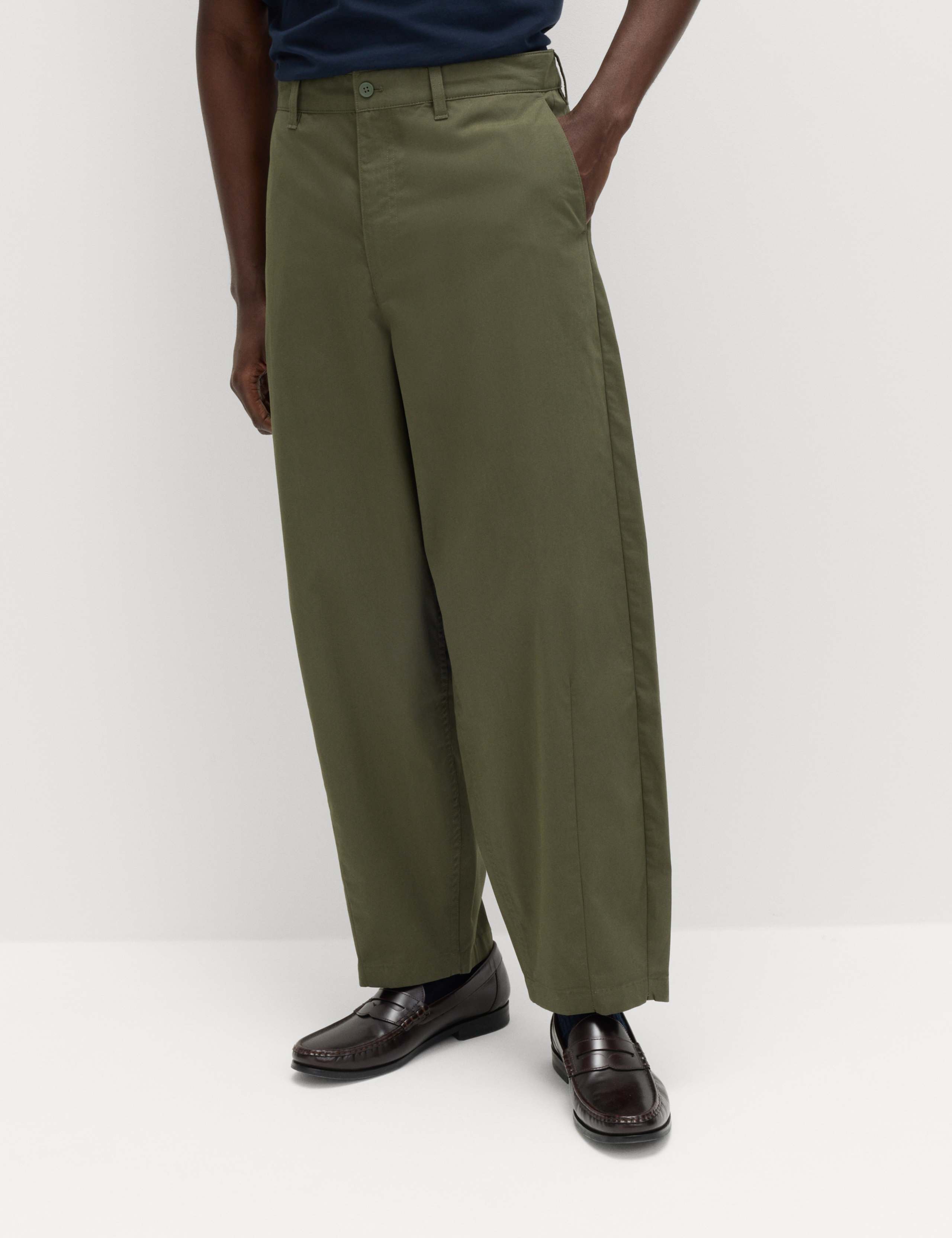 Barrel Fit Trousers