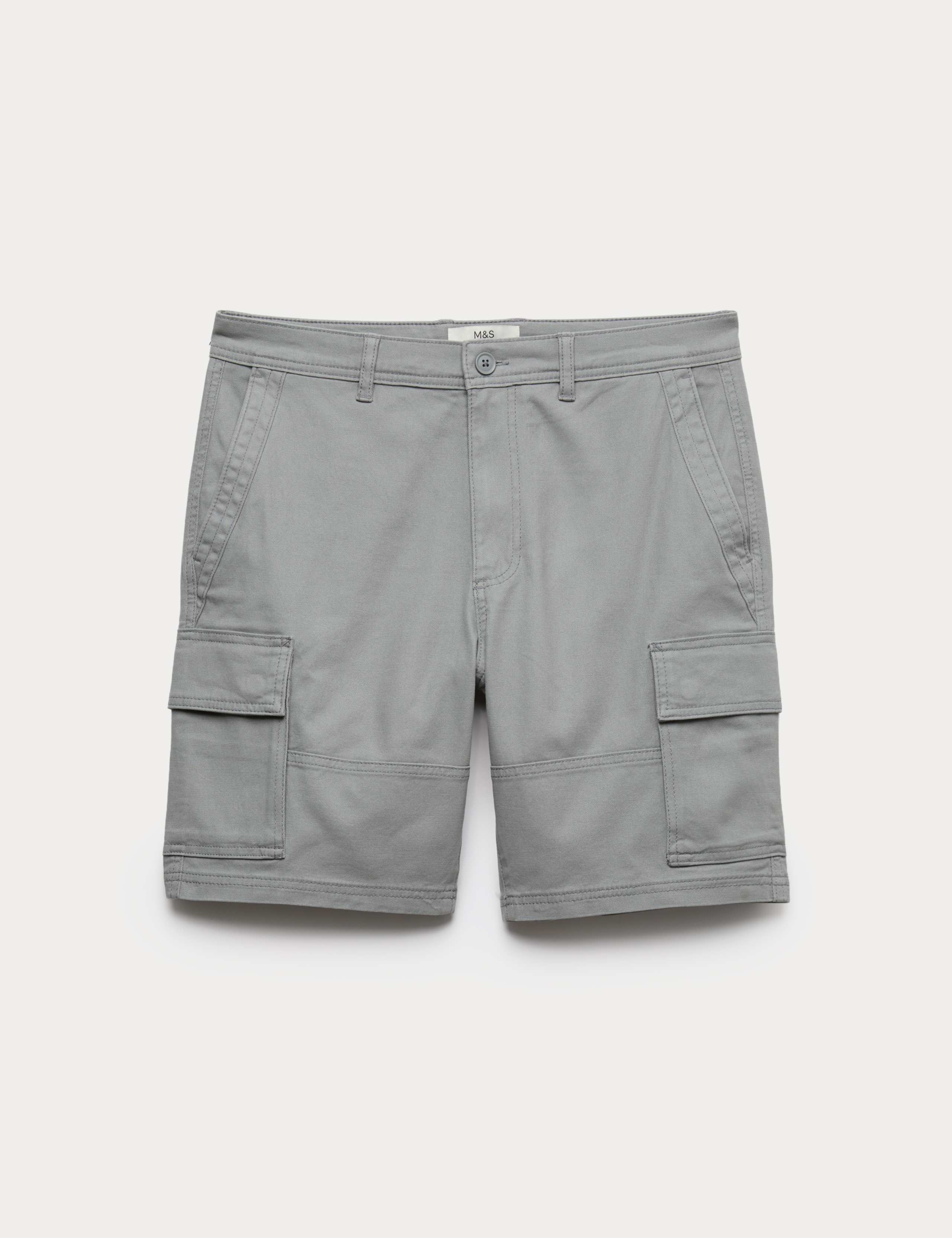 Straight Fit Stretch Cargo Short