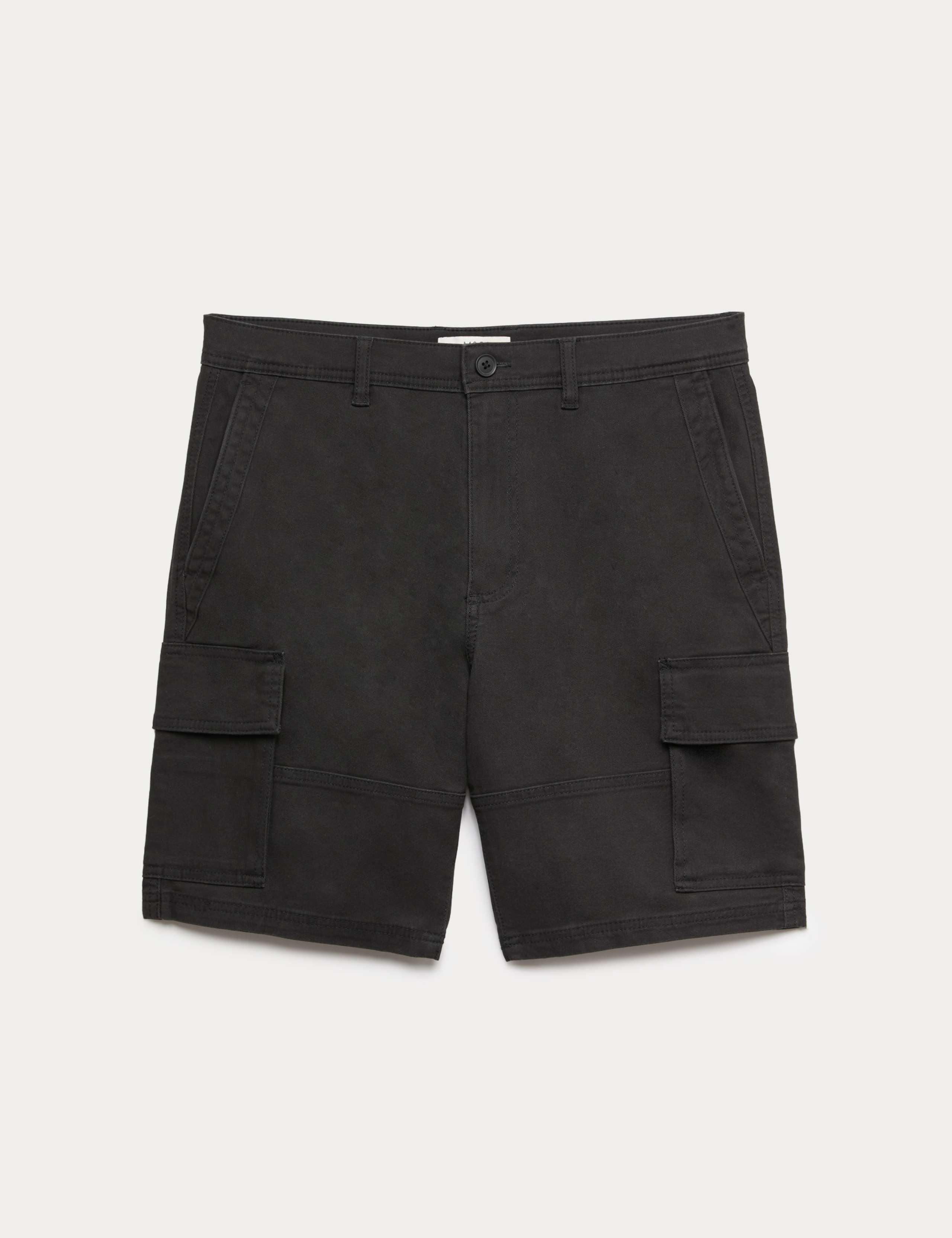 Straight Fit Stretch Cargo Short