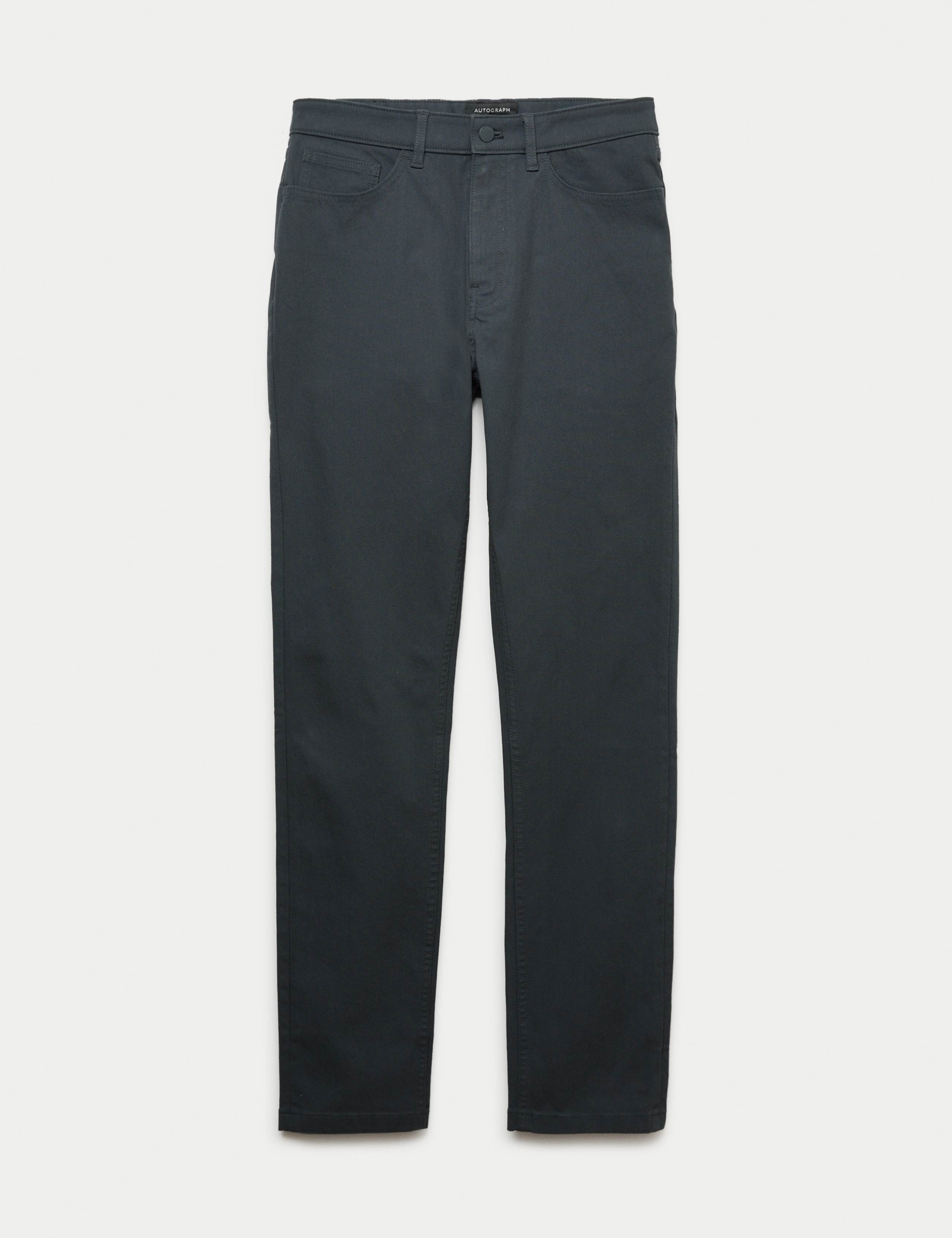 Cotton Rich Twill Performance Trousers