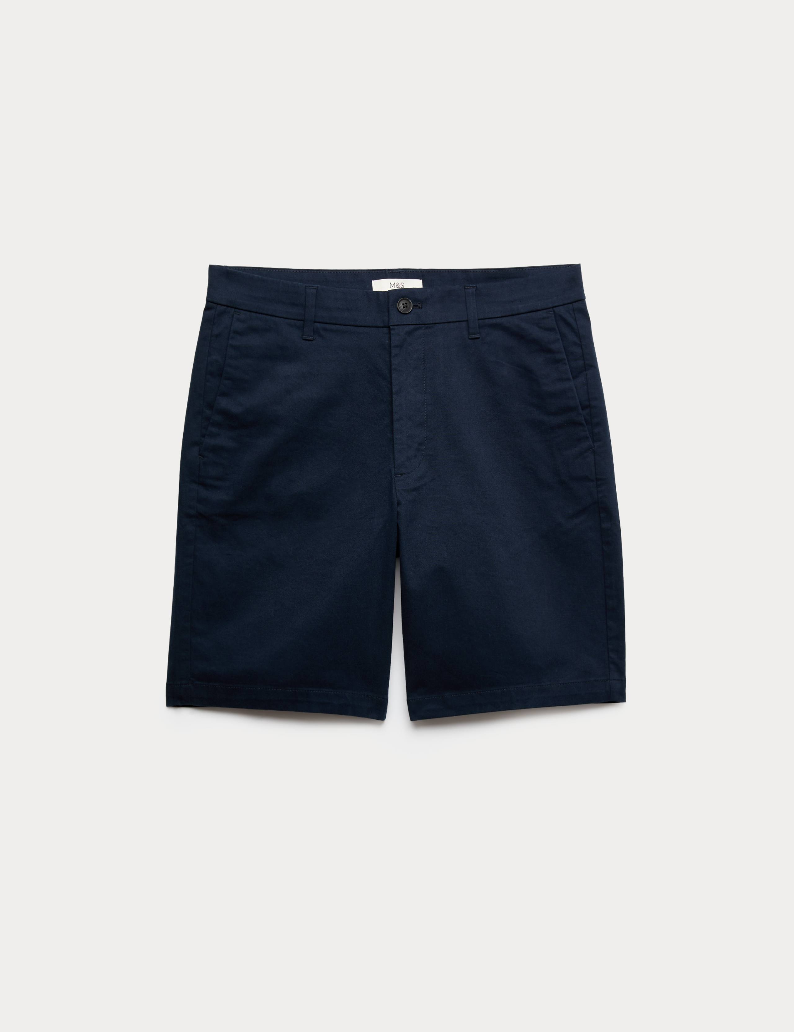 Regular Fit Stretch Chino Shorts