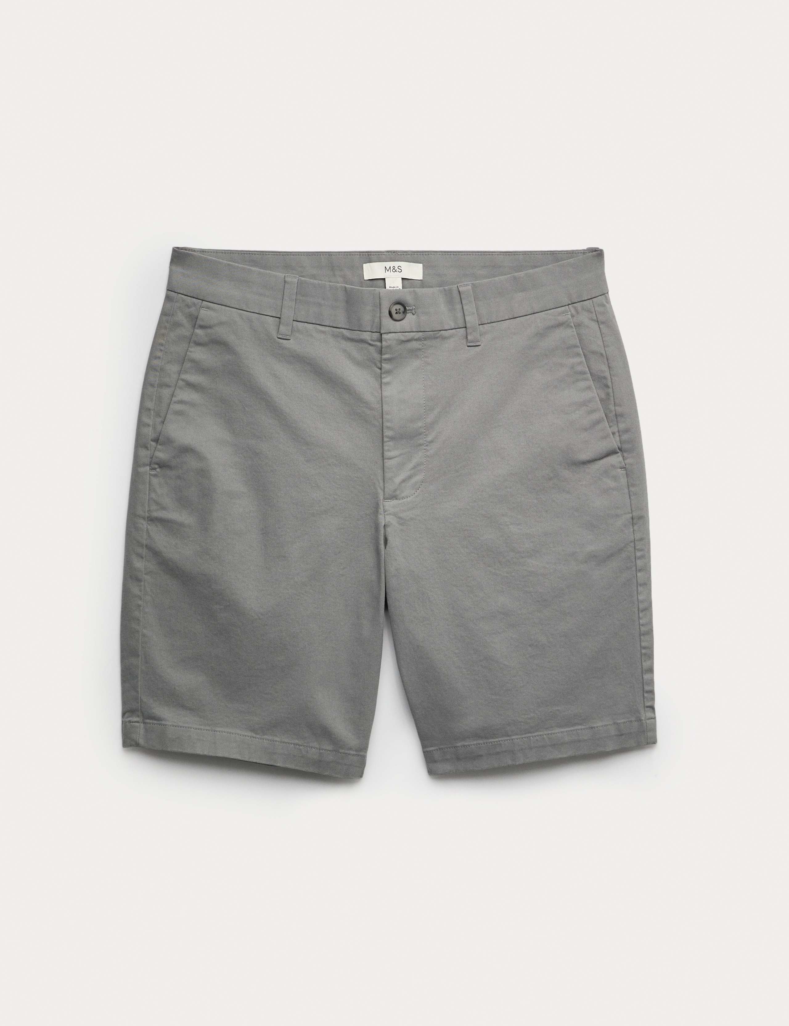 Regular Fit Stretch Chino Shorts